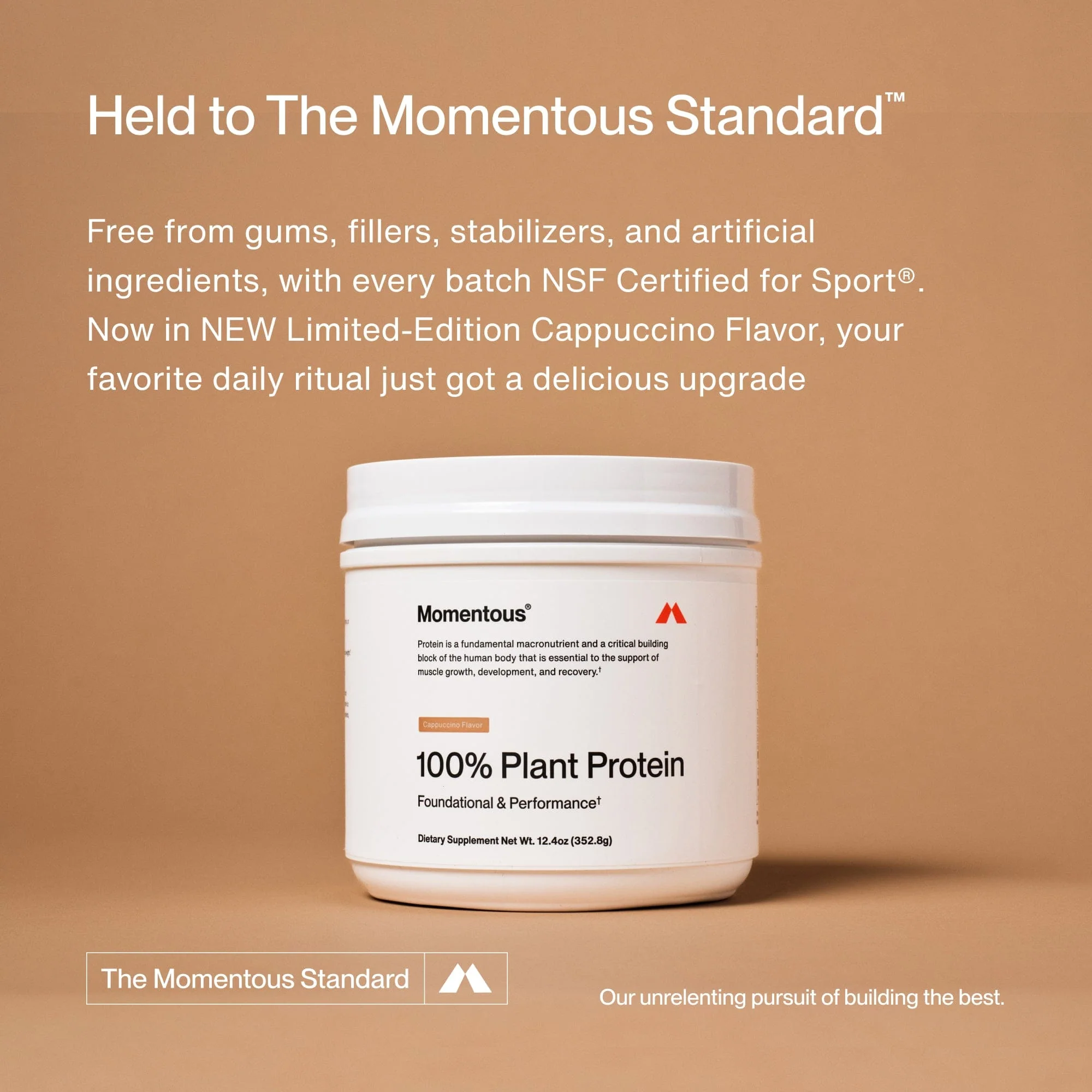 Momentous 100% Plant Protein Powder - Limited Edition Flavor - Image 4