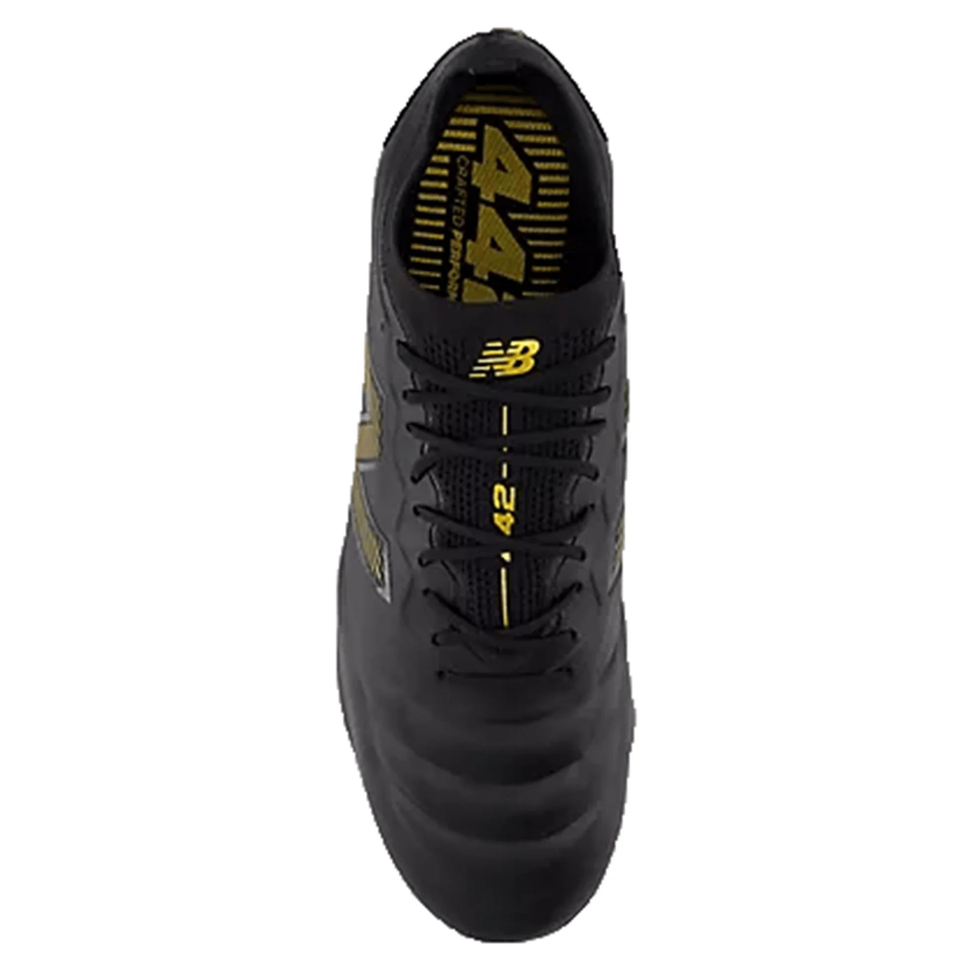 New Balance 442 V2 Elite FG - Black/Metallic Gold - Image 4