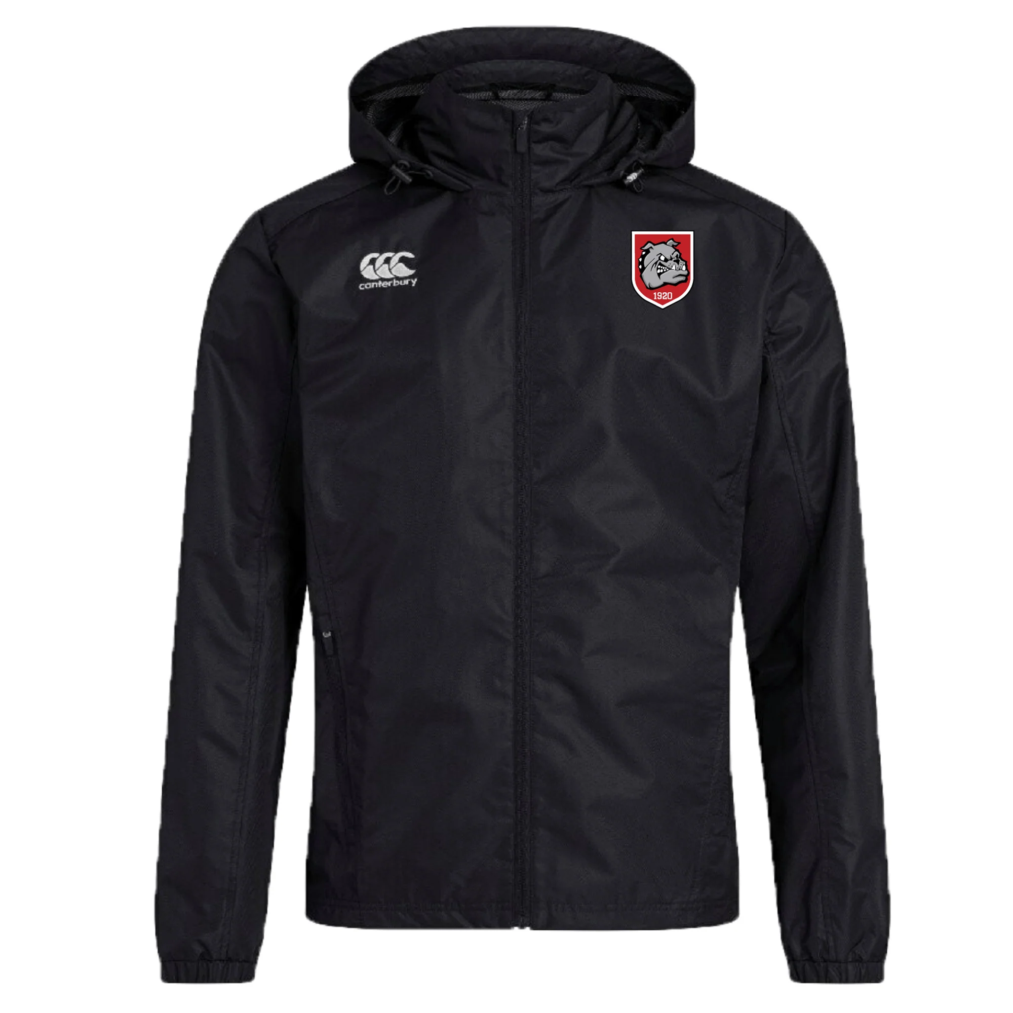AG Bulldogs Club Vaposhield Full Zip Rain Jacket by Canterbury