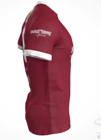 Alabama Rugby Foundation Red Match Jersey - Image 3