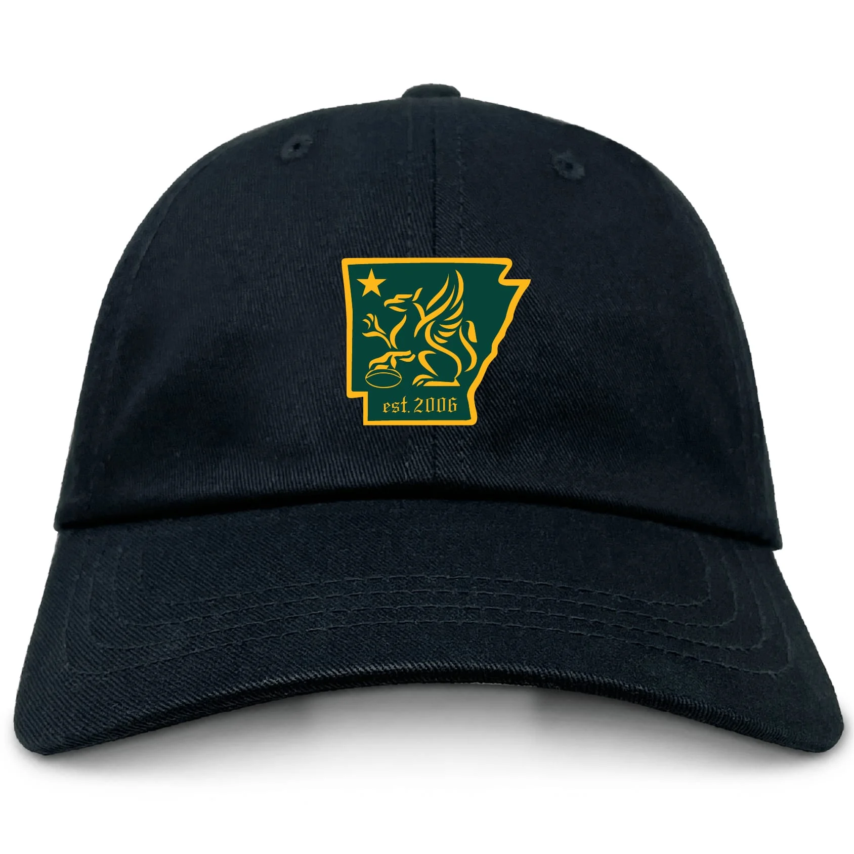 Arkansas Gryphons Adult Low-Profile Cotton Twill Dad Cap