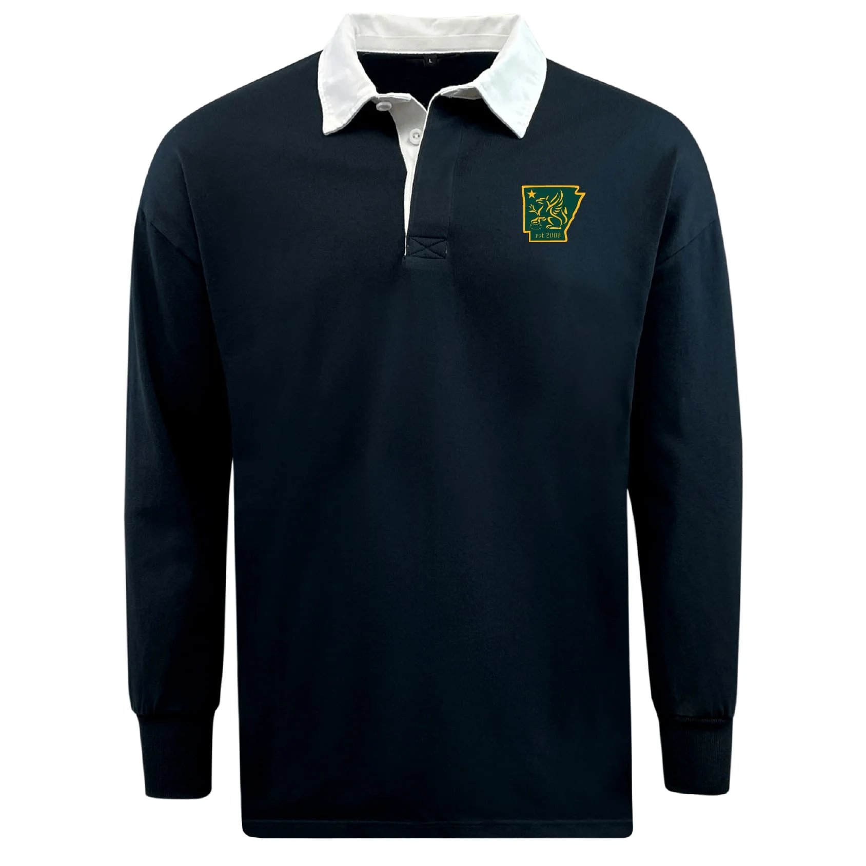 Arkansas Gryphons Classic Long Sleeve Solid Rugby Jersey