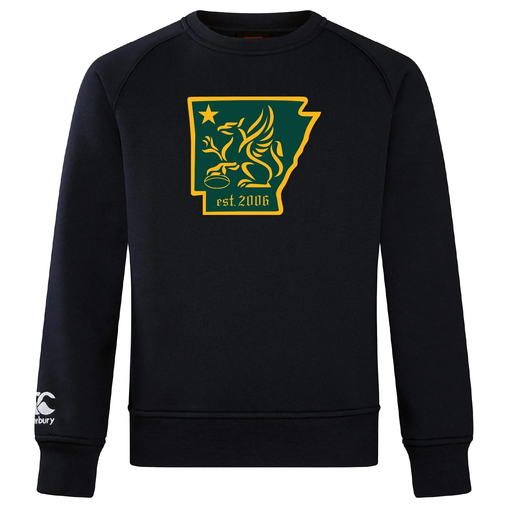 Arkansas Gryphons Club Crew Sweatshirt by Canterbury