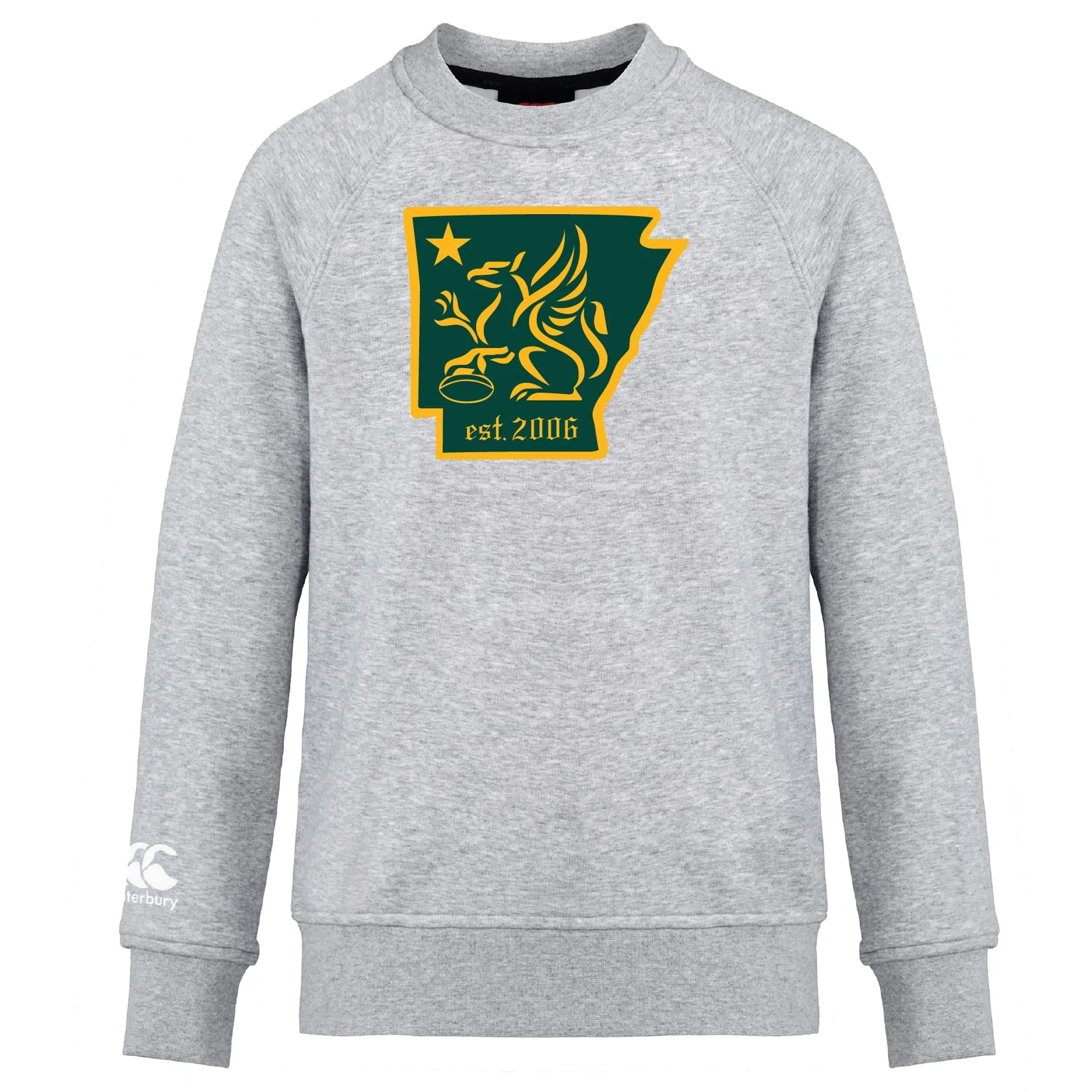 Arkansas Gryphons Club Crew Sweatshirt by Canterbury - Image 2