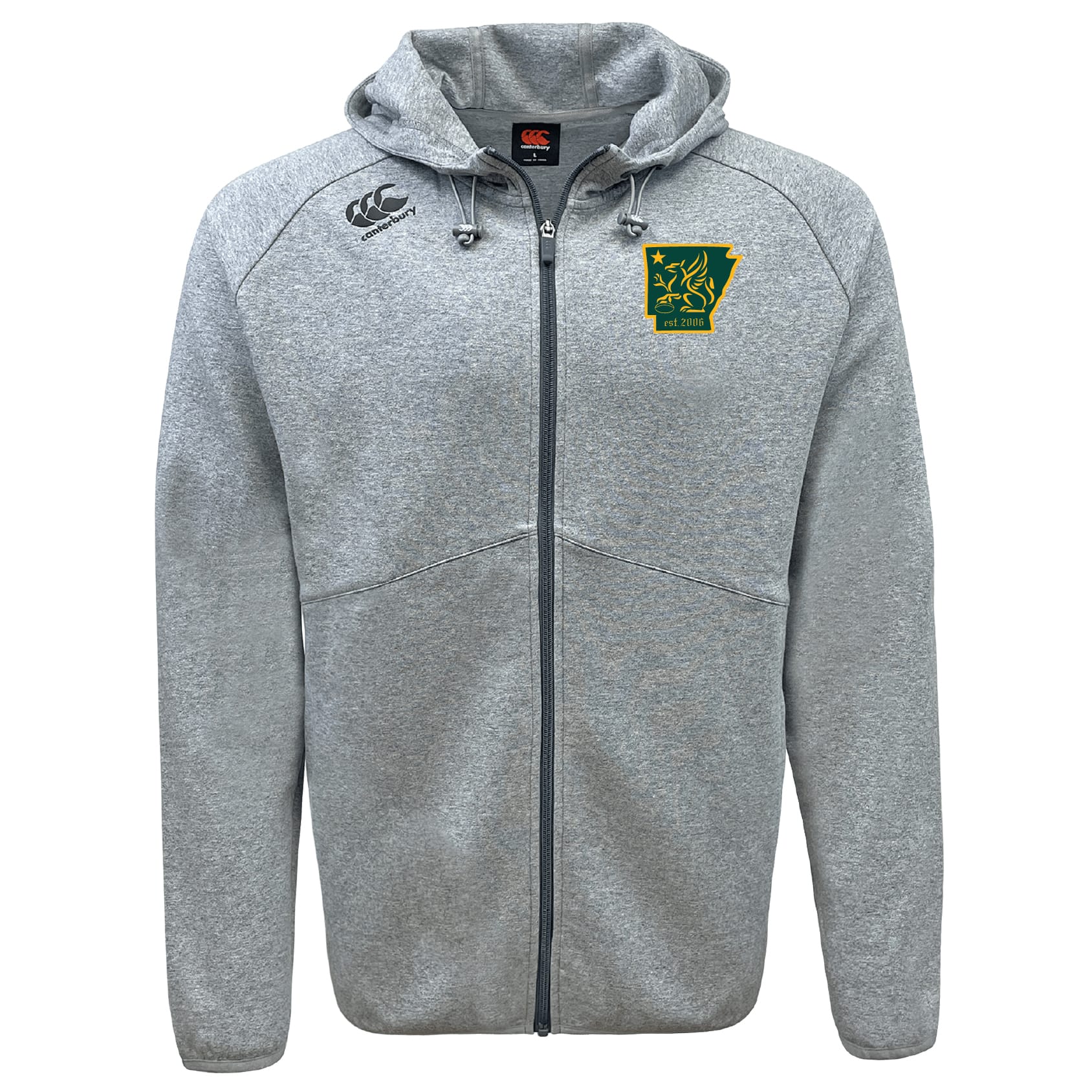 Arkansas Gryphons Tempo Vapodri Full-Zip Hoodie by Canterbury - Image 2