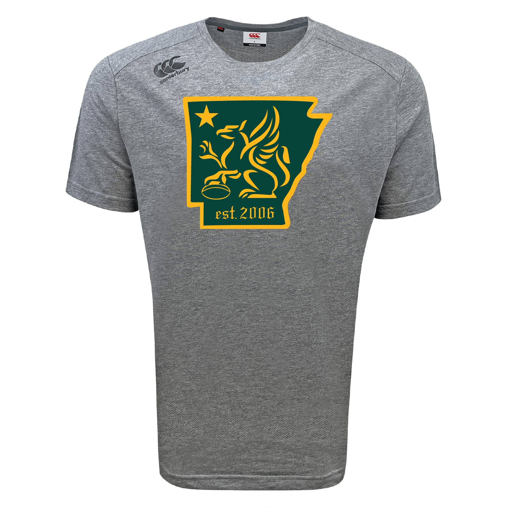 Arkansas Gryphons Tempo Vapodri T-Shirt by Canterbury - Image 2