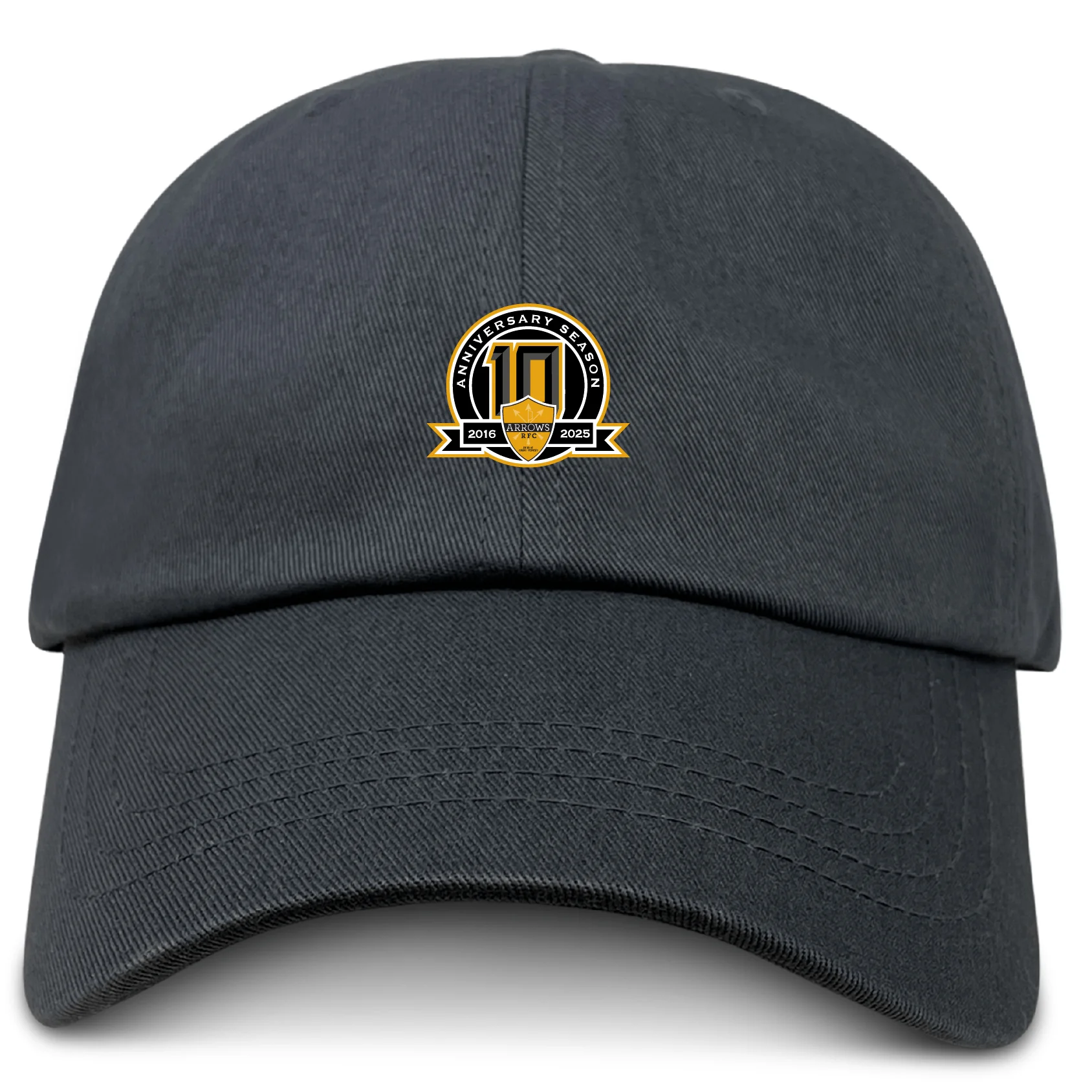 Arrows Rugby Club 10th Anniversary Adult Low-Profile Cotton Twill Dad Cap