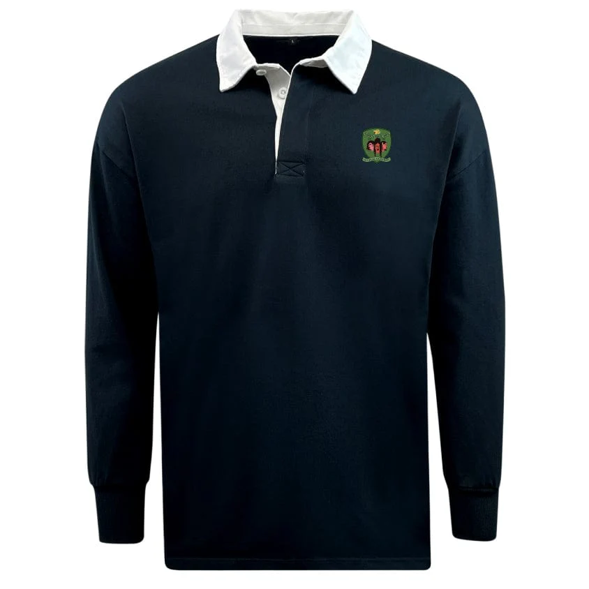 Augusta Furies Classic Long Sleeve Solid Rugby Jersey