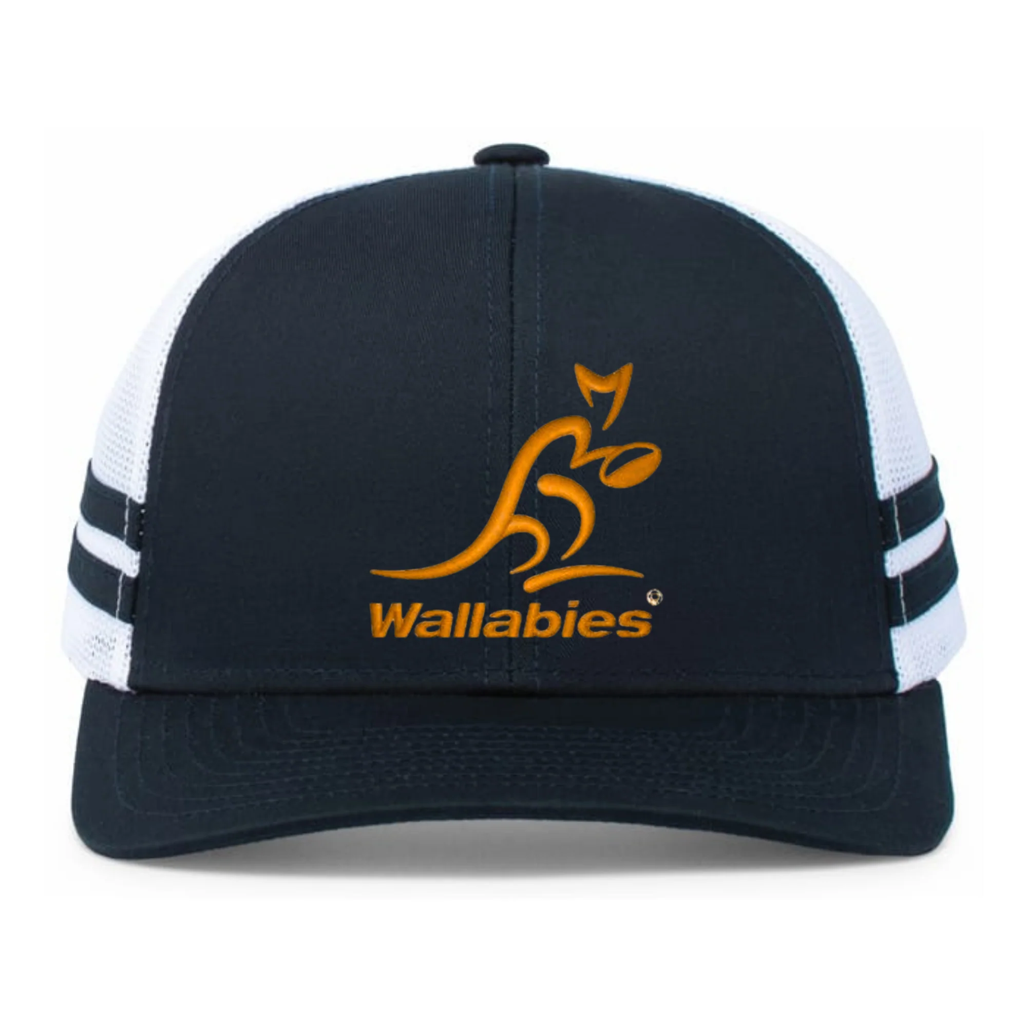 Australia Wallabies Low Profile Stripe Trucker Cap - Limited Edition
