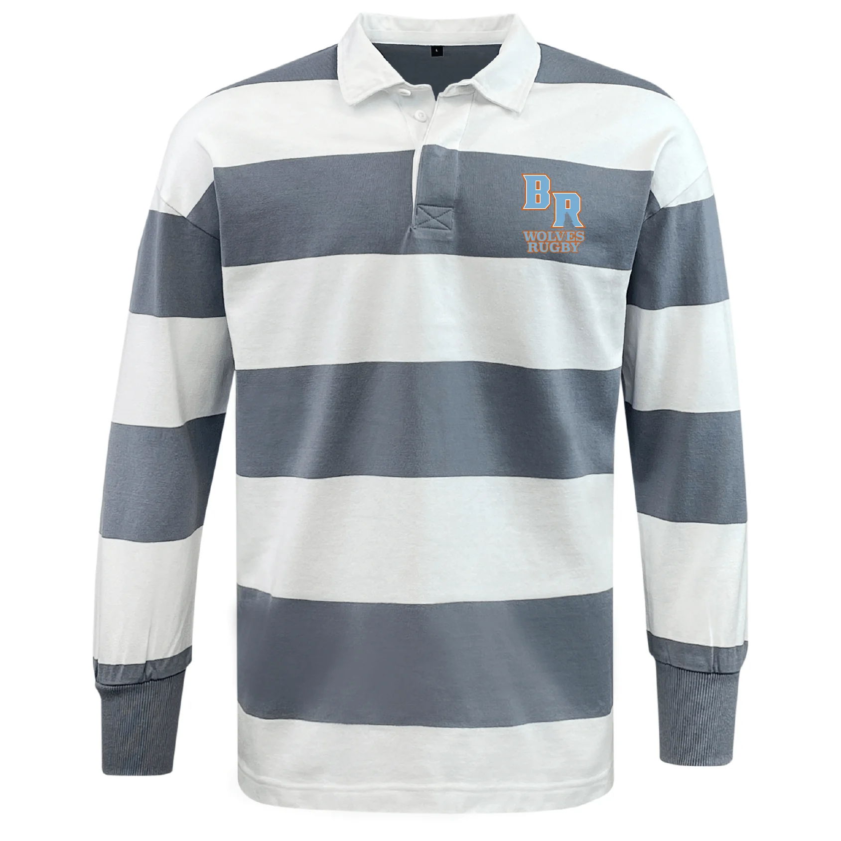 Ballantyne Ridge Wolves Classic Long Sleeve Hooped Rugby Jersey