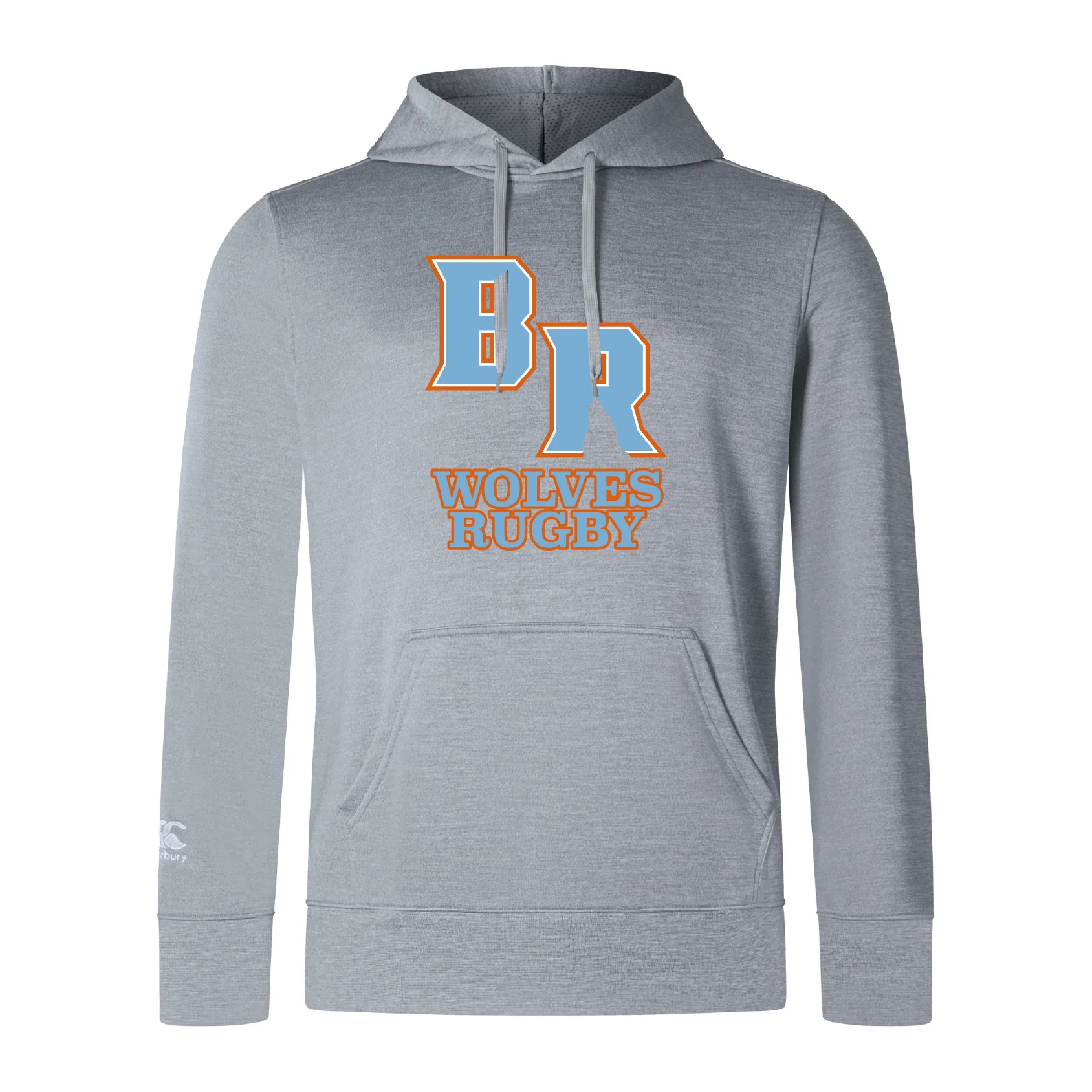 Ballantyne Ridge Wolves Club Lightweight Hoodie by Canterbury - Image 2