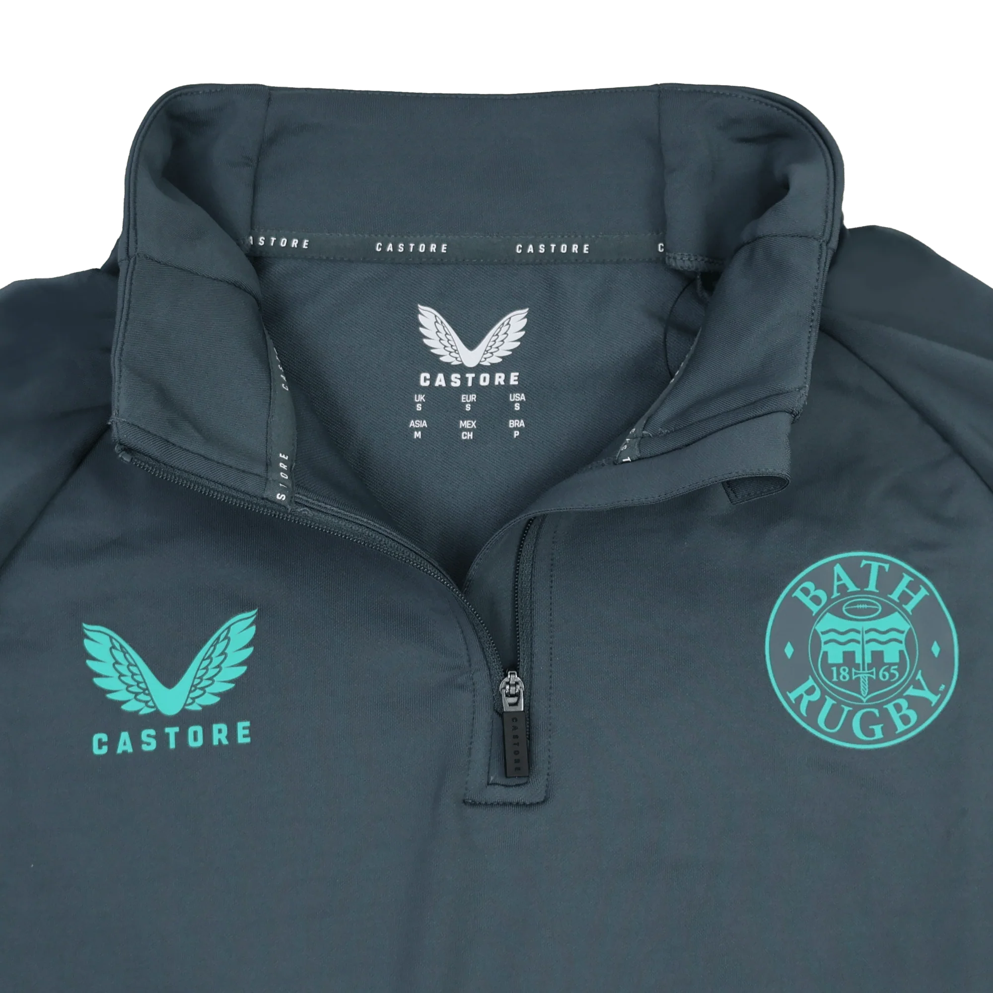 Bath 24/25 Pro Players 1/4 Zip Midlayer by Castore - Image 3