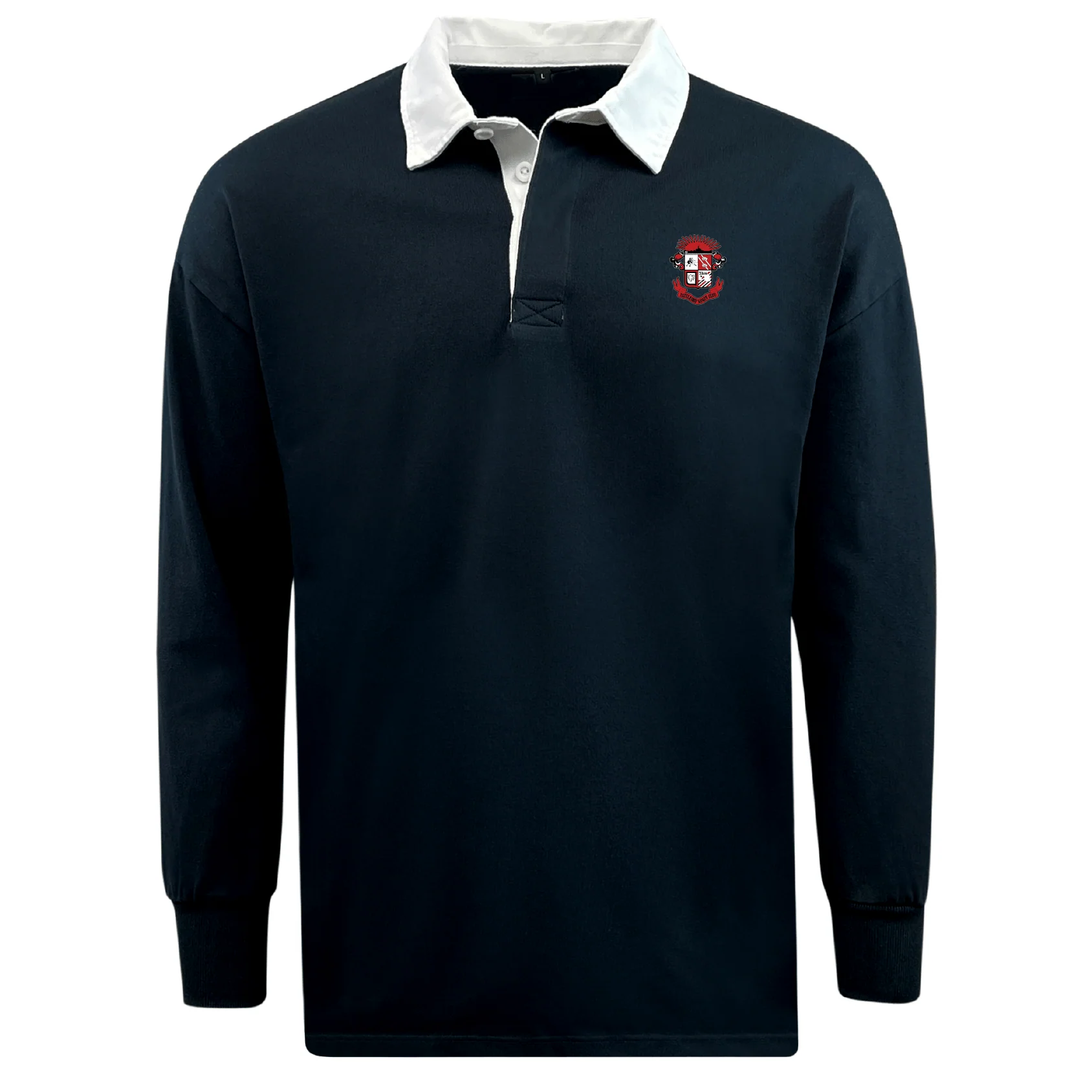 Battleship Rugby Club Classic Long Sleeve Solid Rugby Jersey