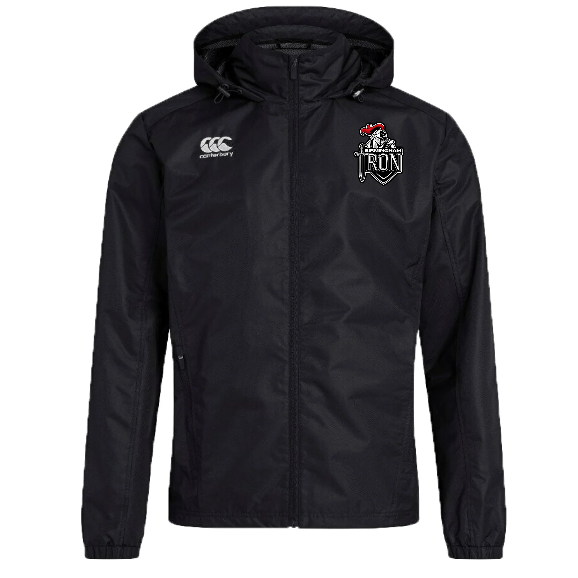 Birmingham Iron Women's Football Club Vaposhield Full Zip Rain Jacket by Canterbury