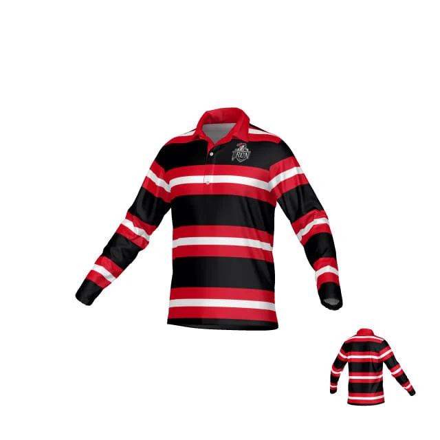 Birmingham Iron Women's Football DNA LS Pique Polo Shirt