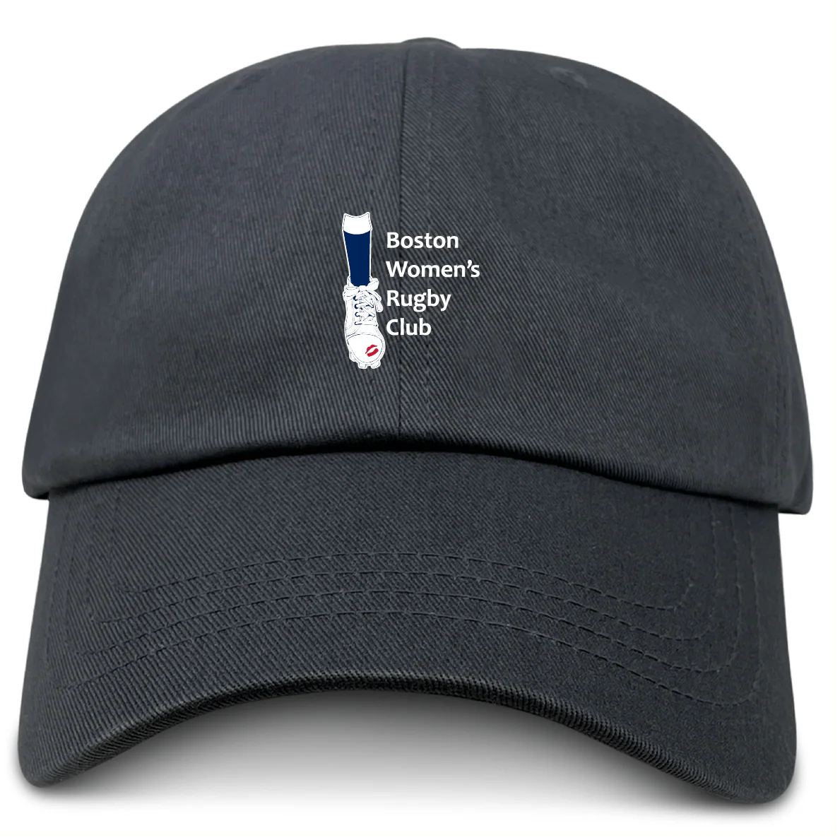 Boston Women's RFC Adult Low-Profile Cotton Twill Dad Cap