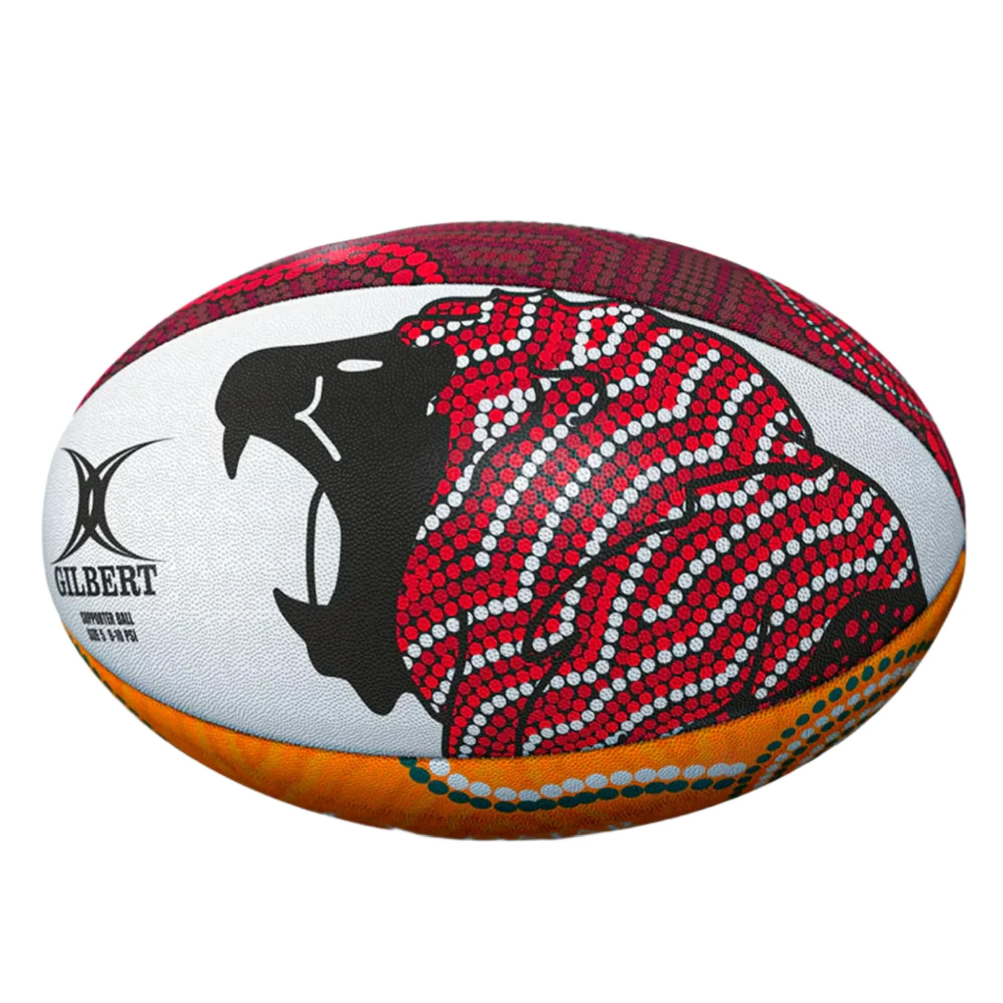 British and Irish Lions Series 2025 Supporter Ball by Gilbert - Image 2