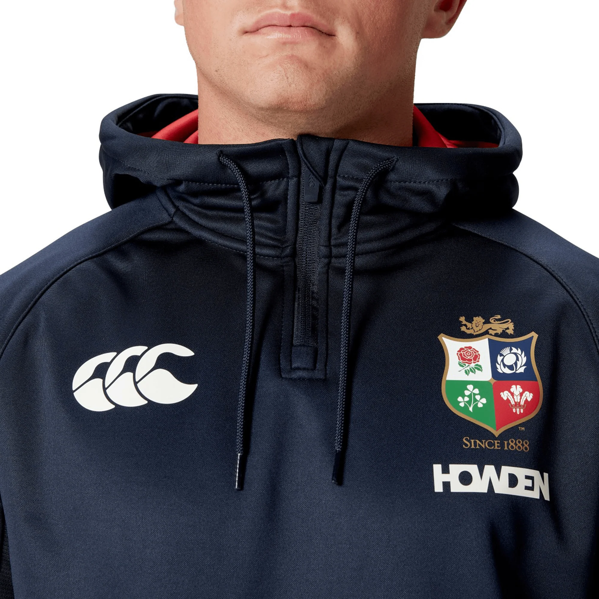 British & Irish Lions 25 1/4 Zip Hoodie by Canterbury - Image 3