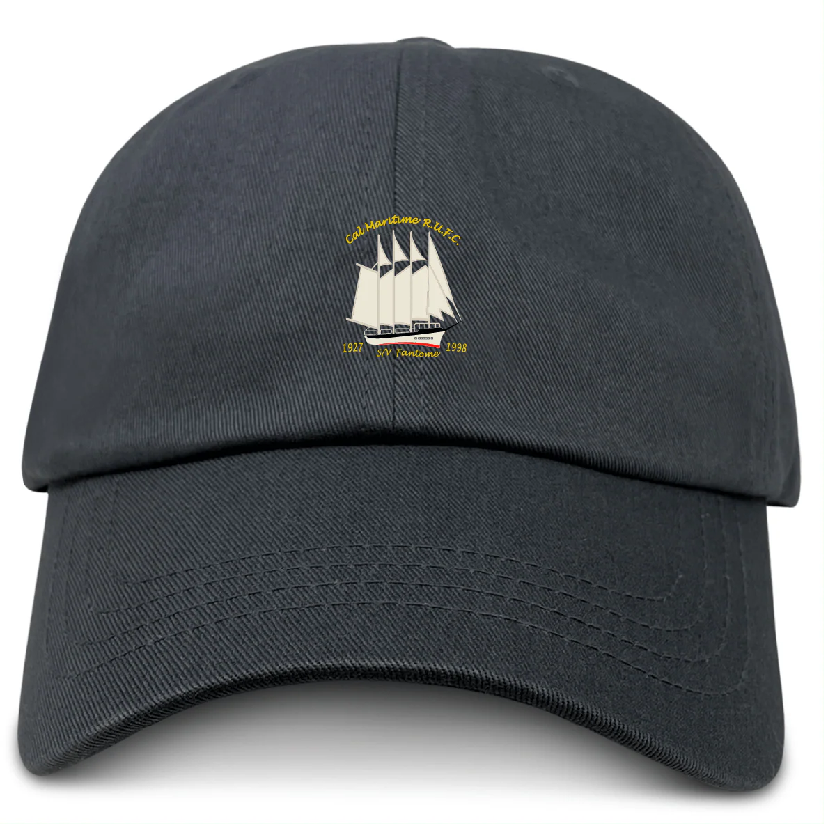Cal Maritime Rugby Adult Low-Profile Cotton Twill Dad Cap