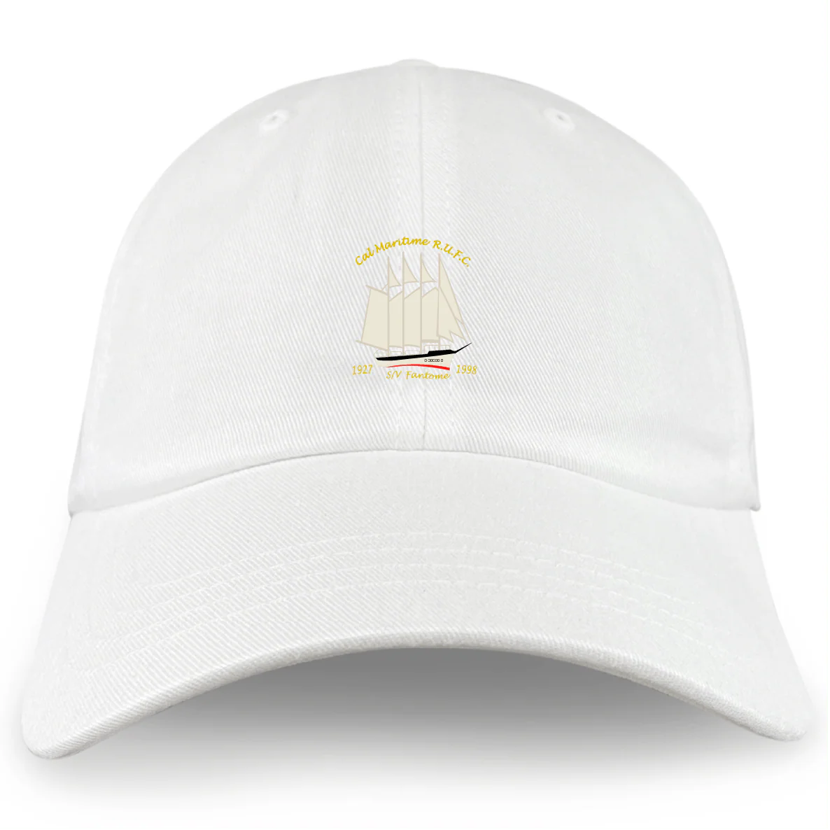 Cal Maritime Rugby Adult Low-Profile Cotton Twill Dad Cap - Image 3