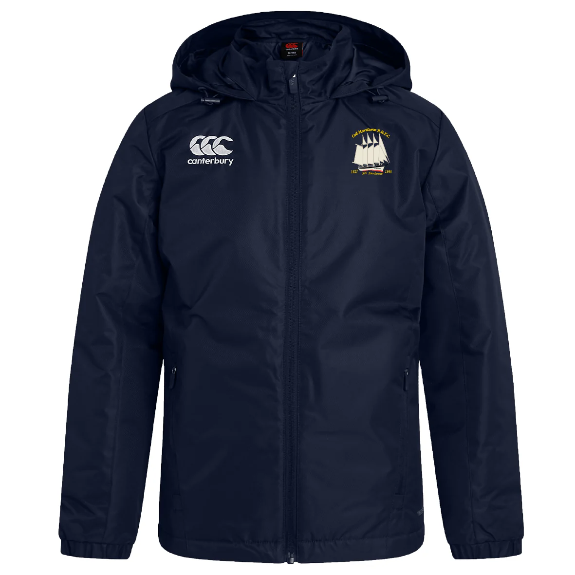 Cal Maritime Rugby Club Vaposhield Full Zip Rain Jacket by Canterbury