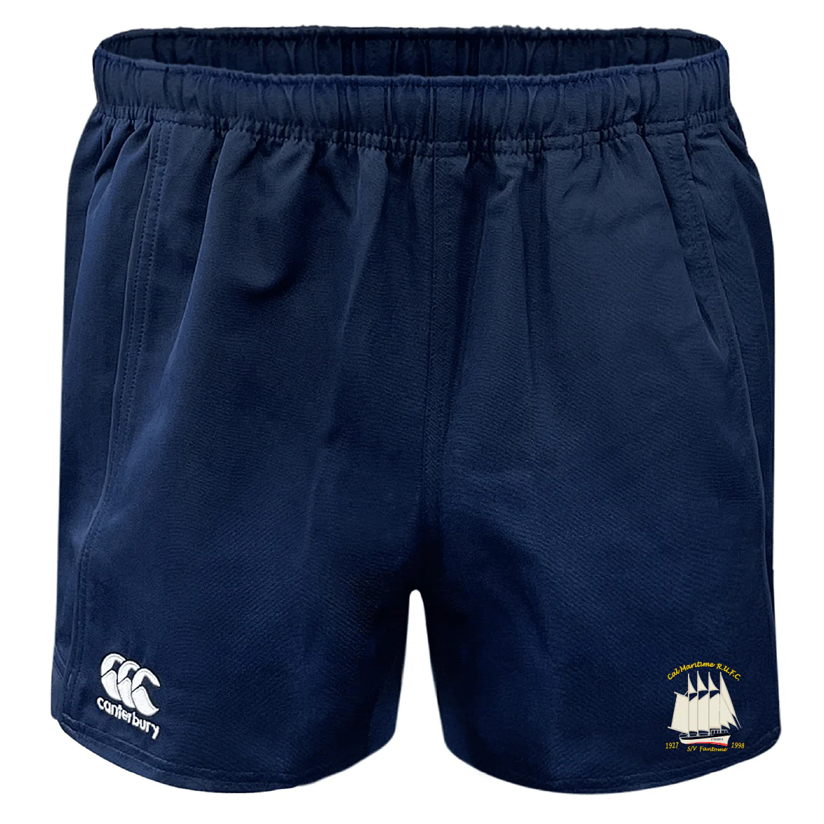 Cal Maritime Rugby Professional Polyester Rugby Short by Canterbury