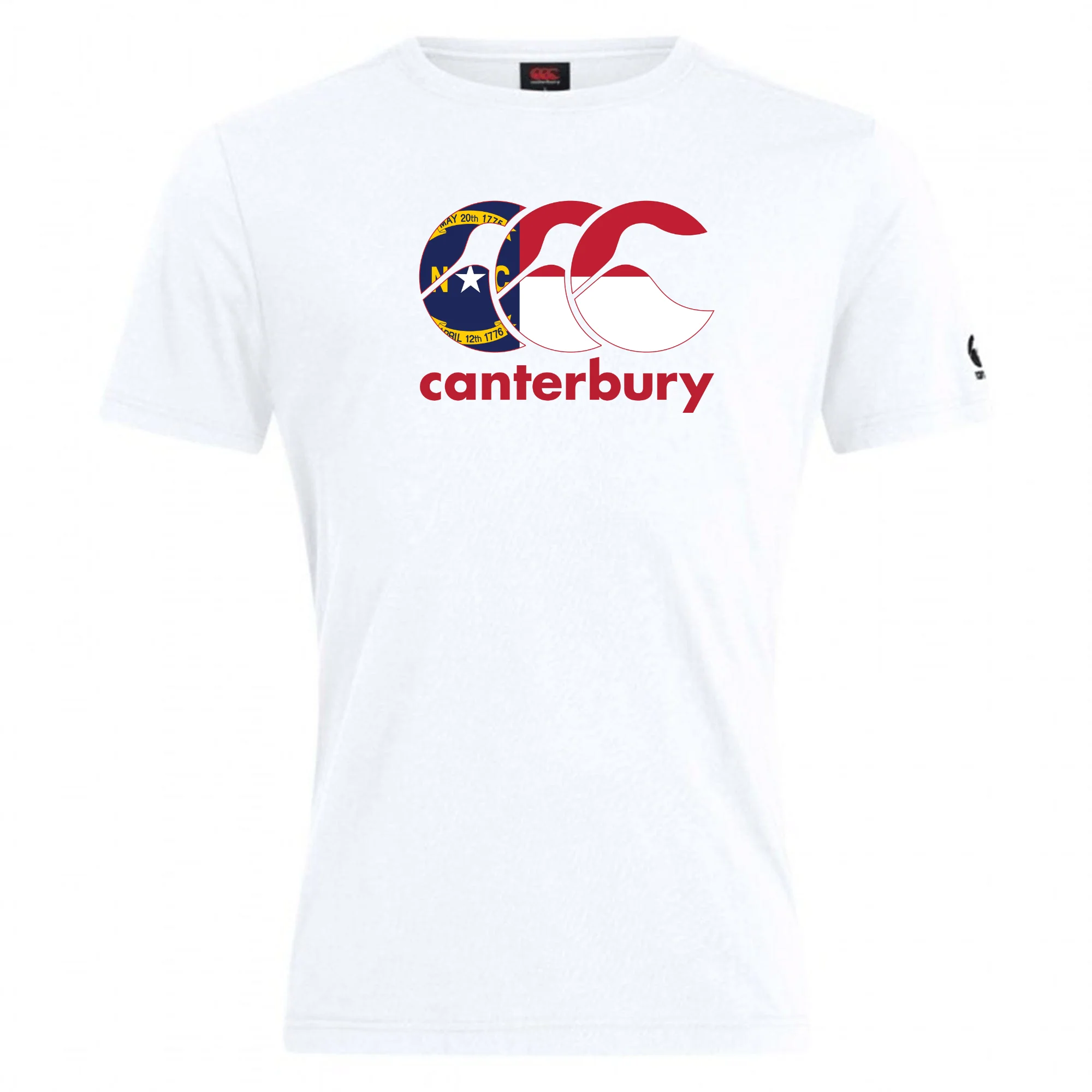 Canterbury North Carolina CCC Flag Club T-shirt - Image 2