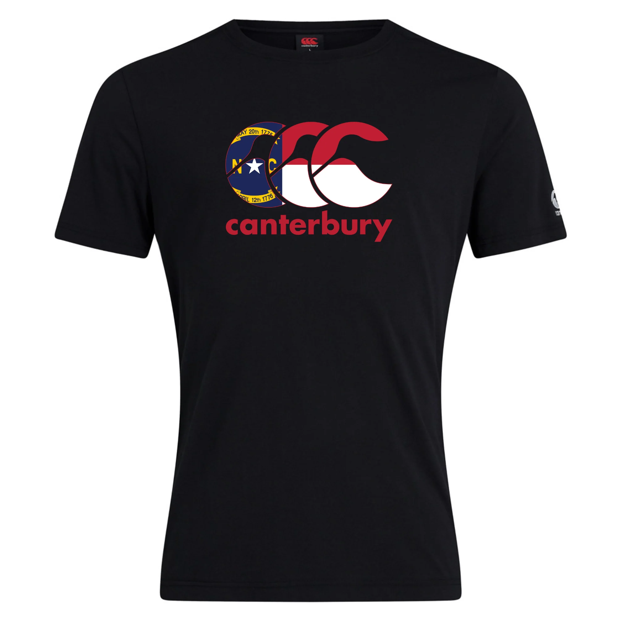 Canterbury North Carolina CCC Flag Club T-shirt - Image 3