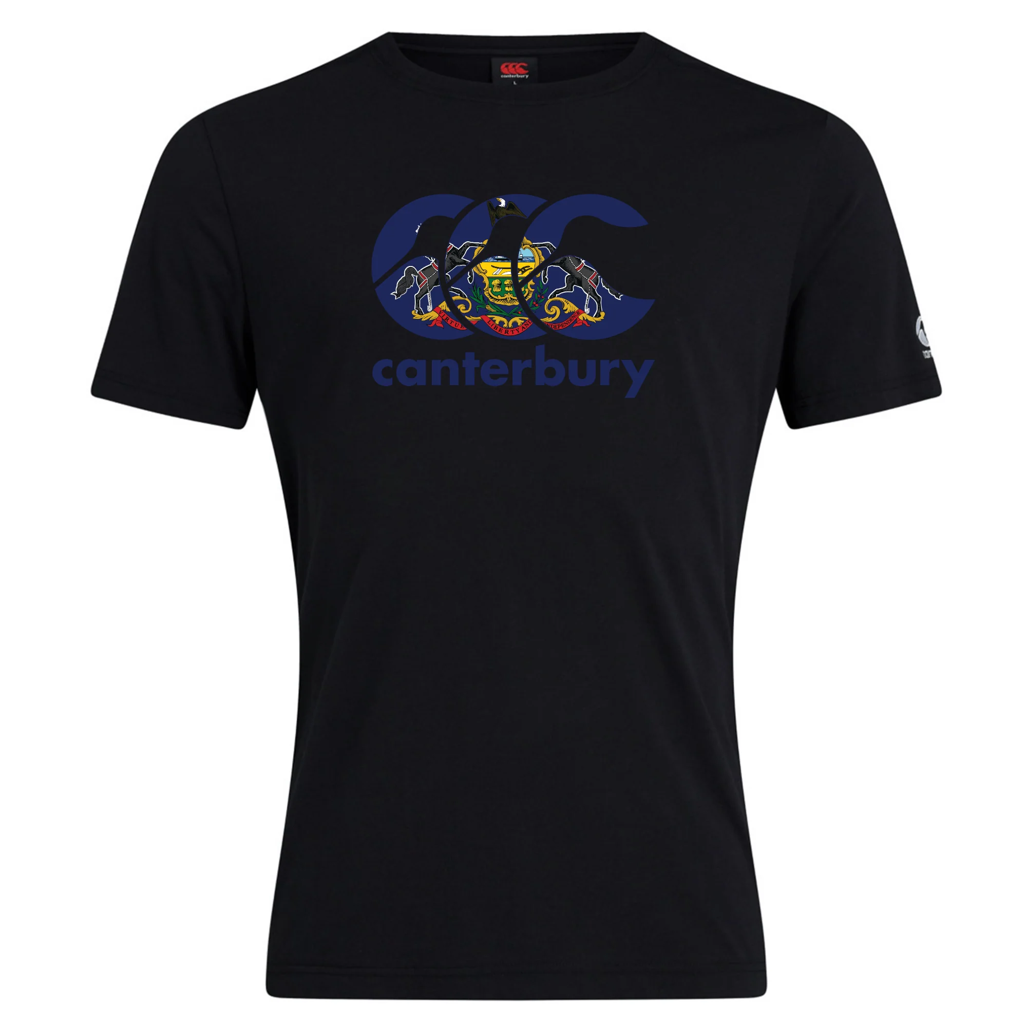 Canterbury Pennsylvania CCC Flag Club T-shirt - Image 3