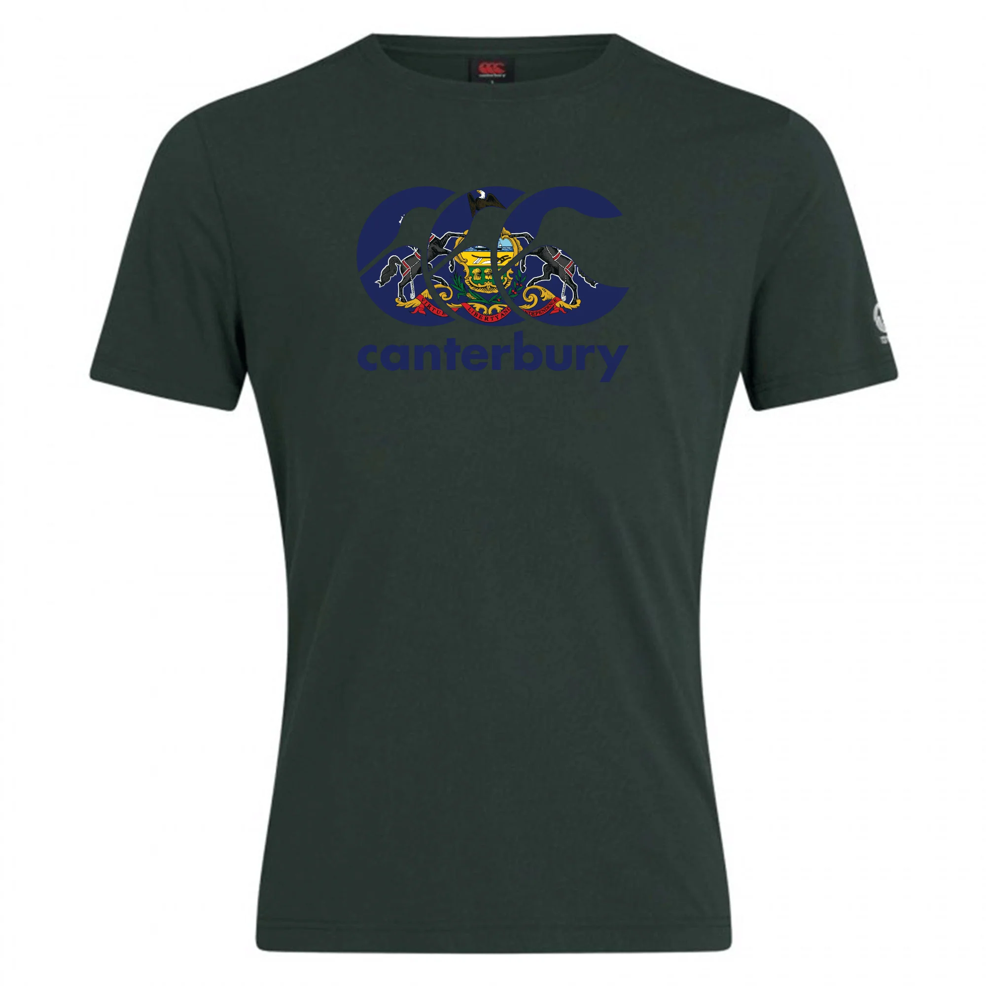 Canterbury Pennsylvania CCC Flag Club T-shirt - Image 4