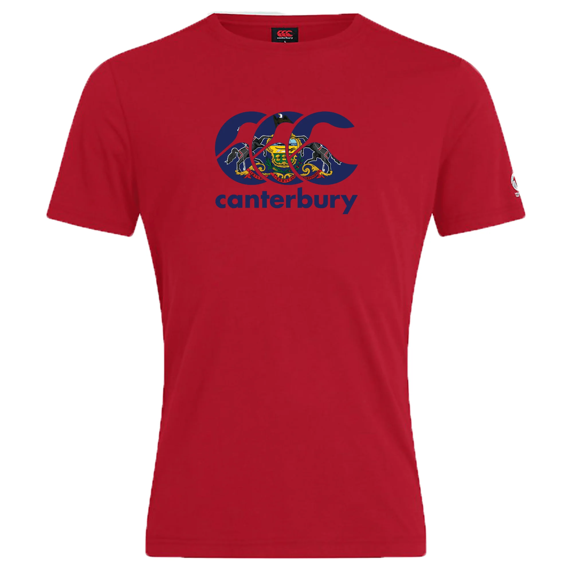 Canterbury Pennsylvania CCC Flag Club T-shirt - Image 5