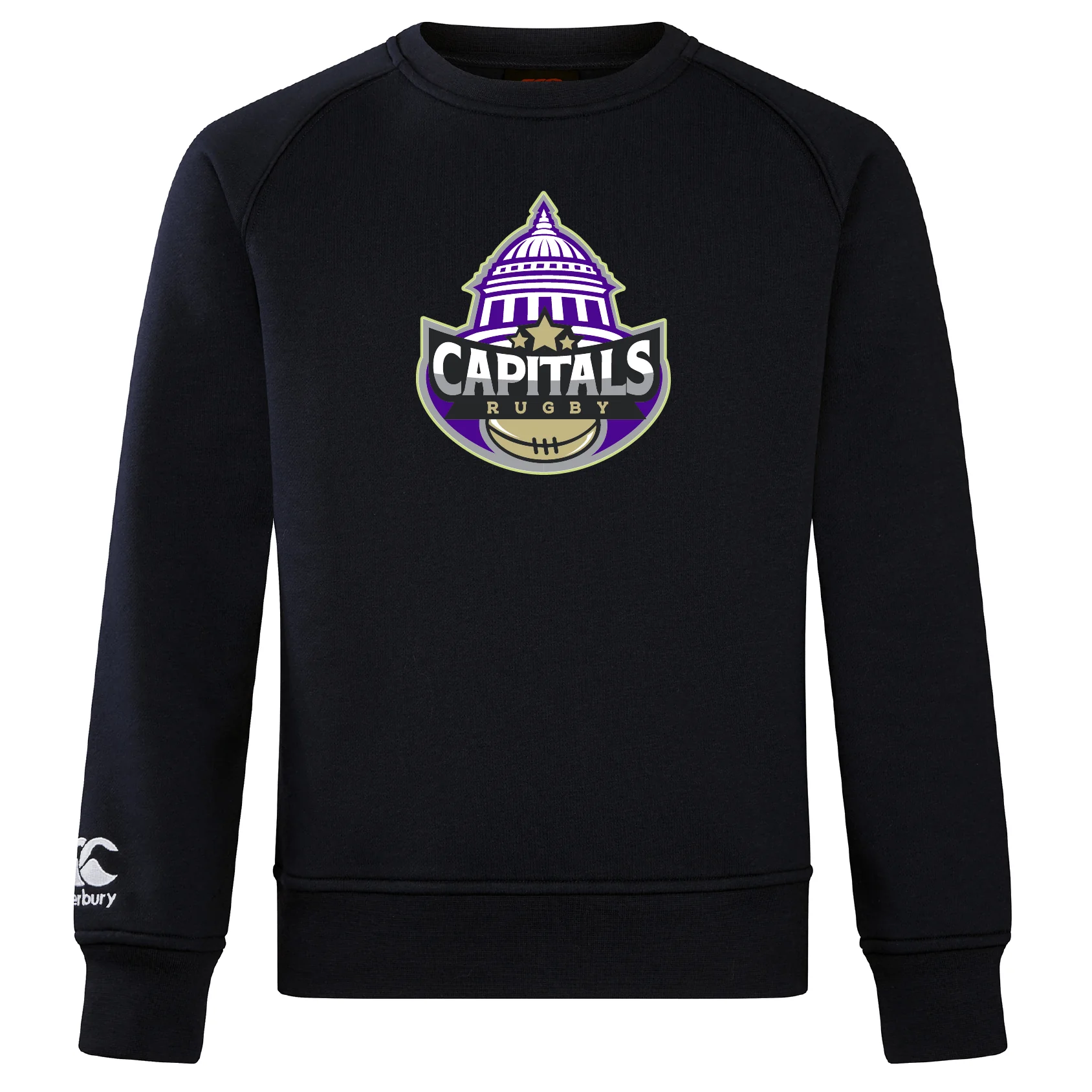 Capitals Rugby NC Club Crew Sweatshirt by Canterbury