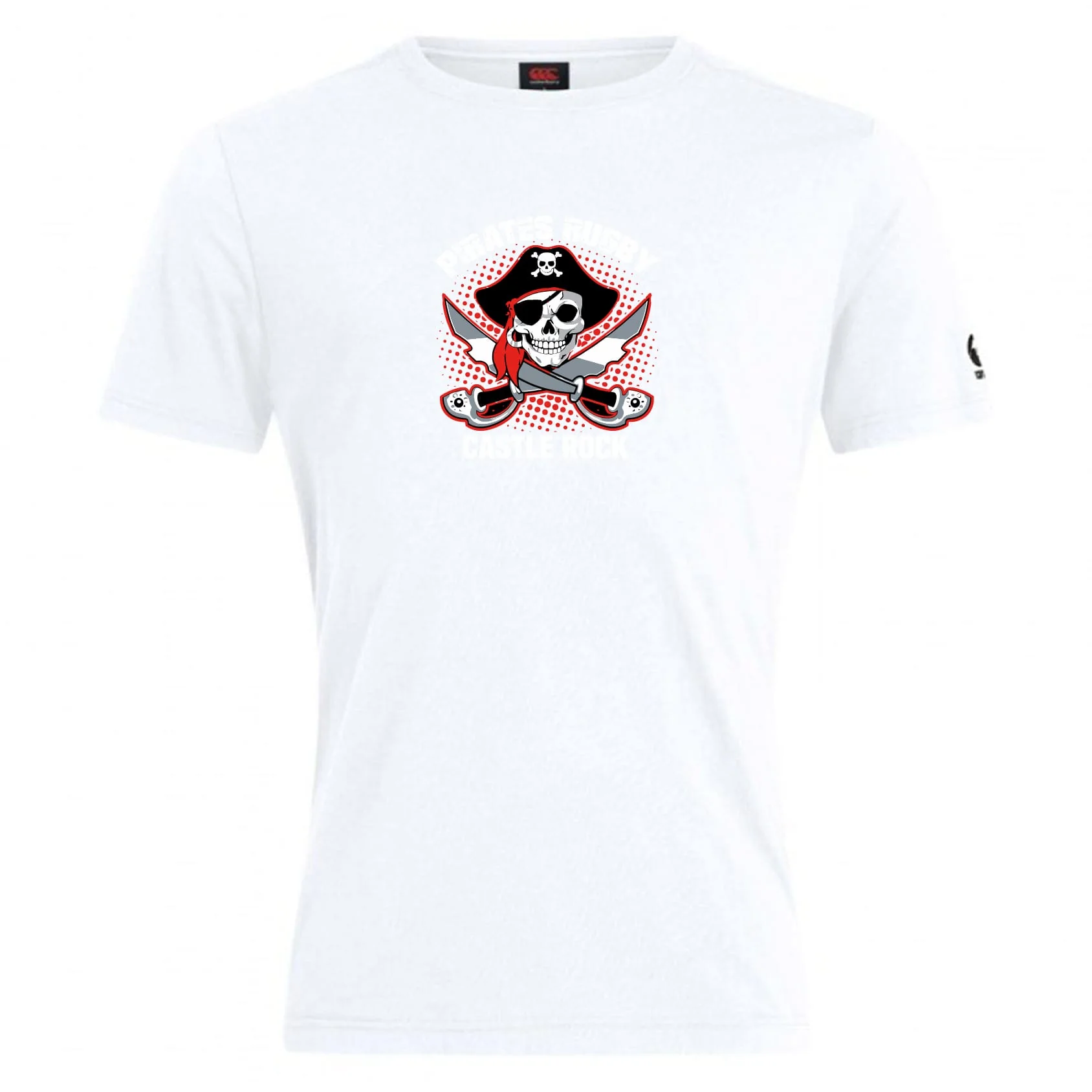 Castle Rock Pirates Rugby Club Plain Tee by Canterbury - Image 3