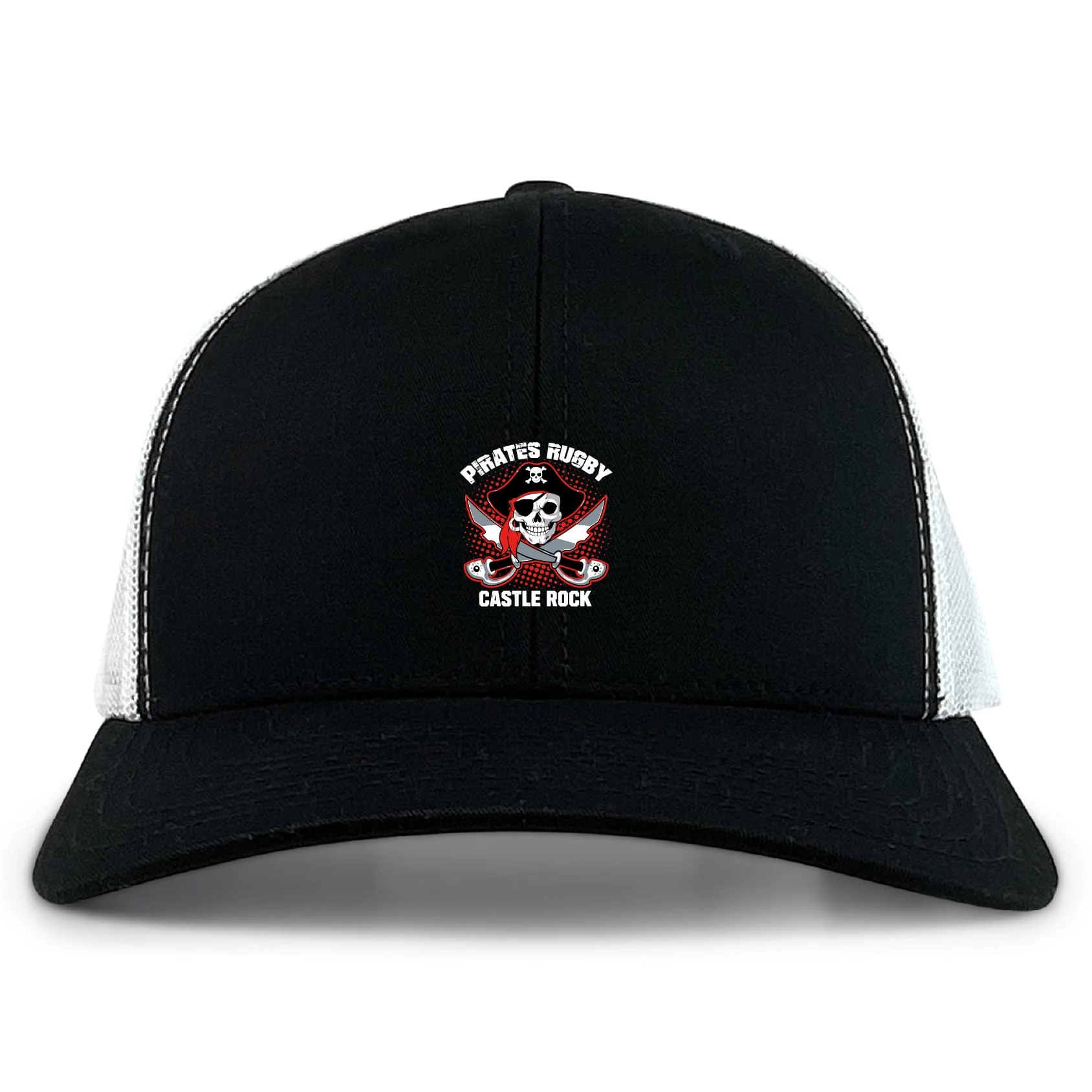 Castle Rock Pirates Rugby Retro Trucker Cap