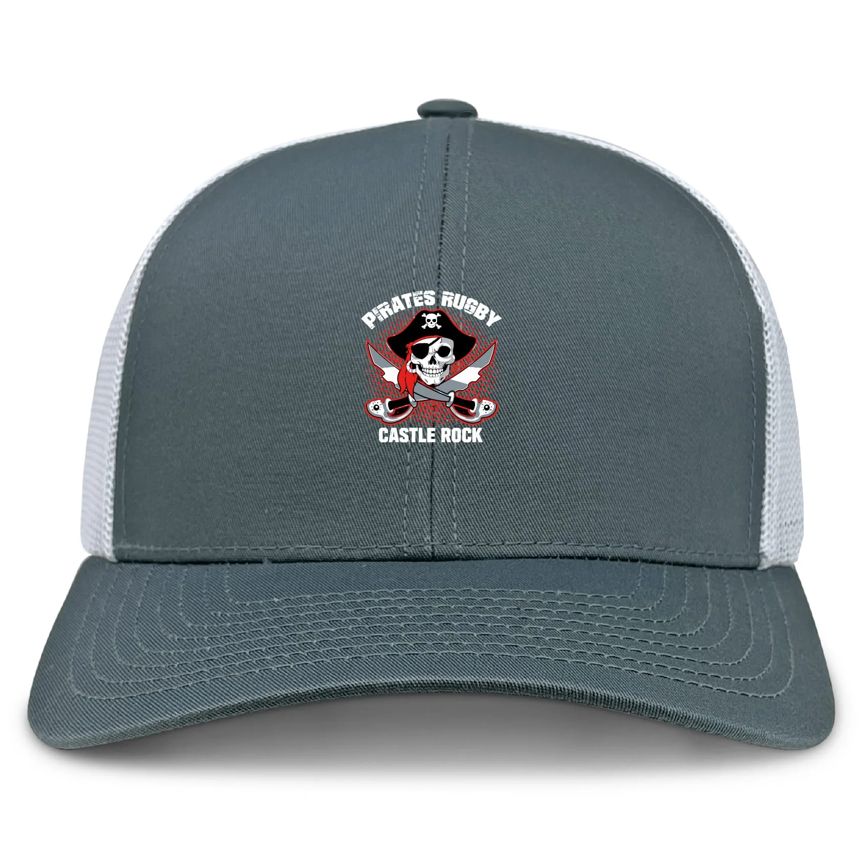 Castle Rock Pirates Rugby Retro Trucker Cap - Image 2