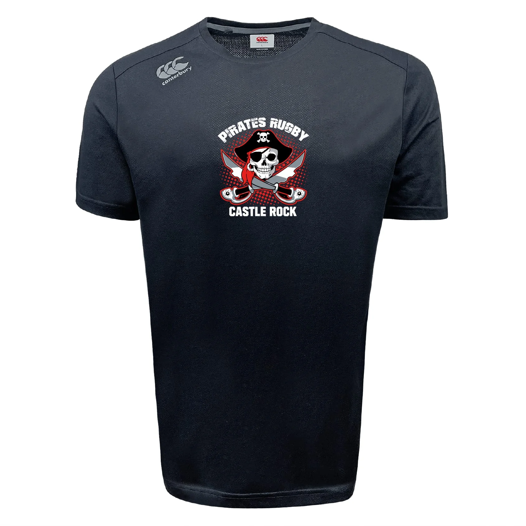 Castle Rock Pirates Rugby Tempo Vapodri T-Shirt by Canterbury