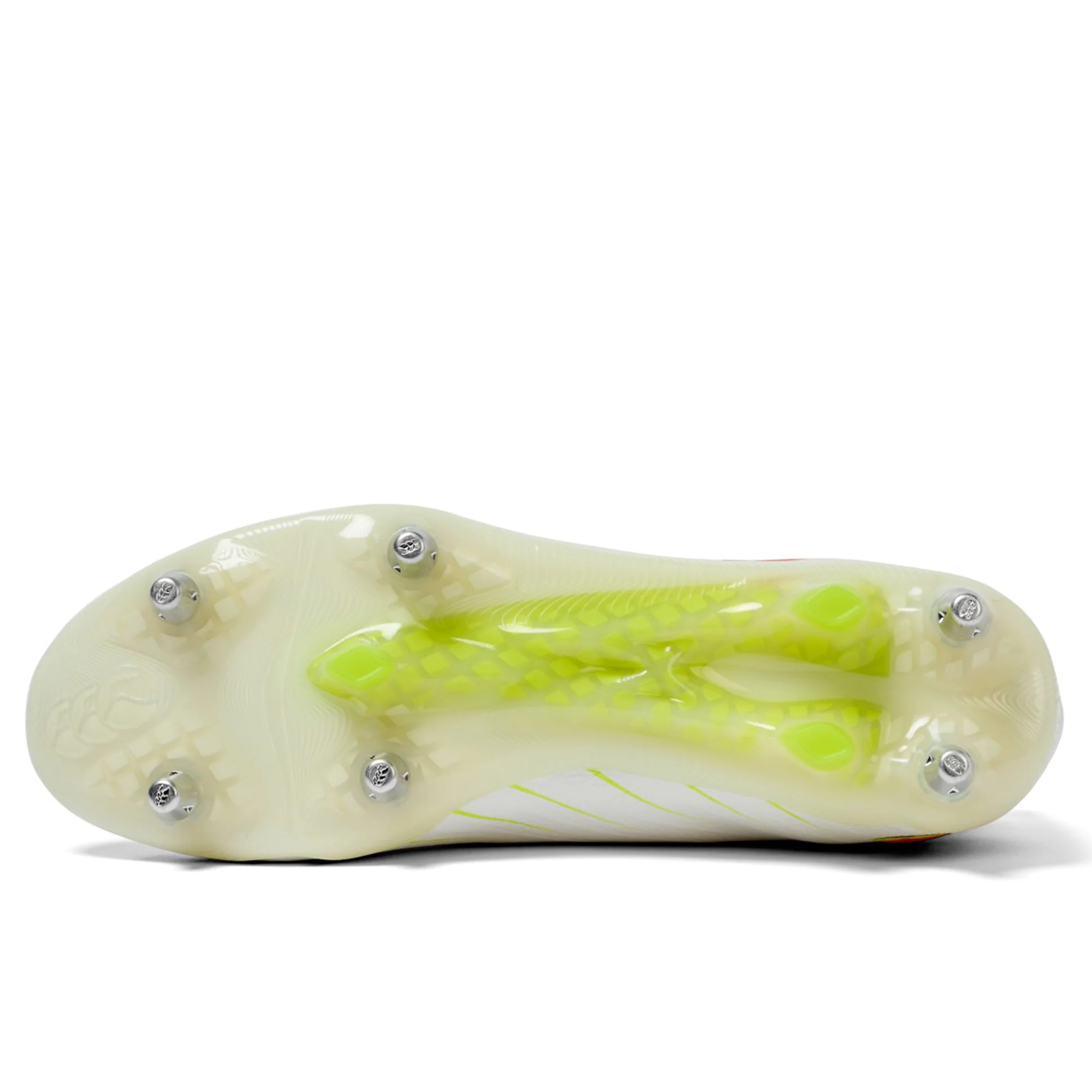 Canterbury Speed Falcon Elite SG - Snow White/Tangerine Tango - Image 11