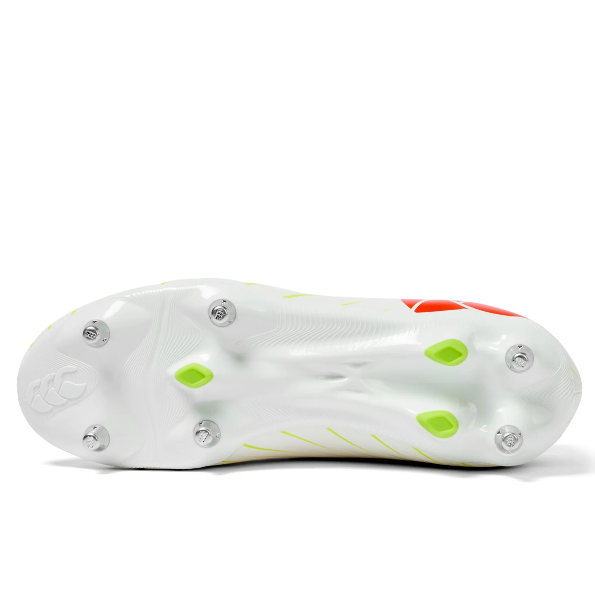 Canterbury Speed Falcon Team SG - Snow White/Tangerine Tango - Image 11