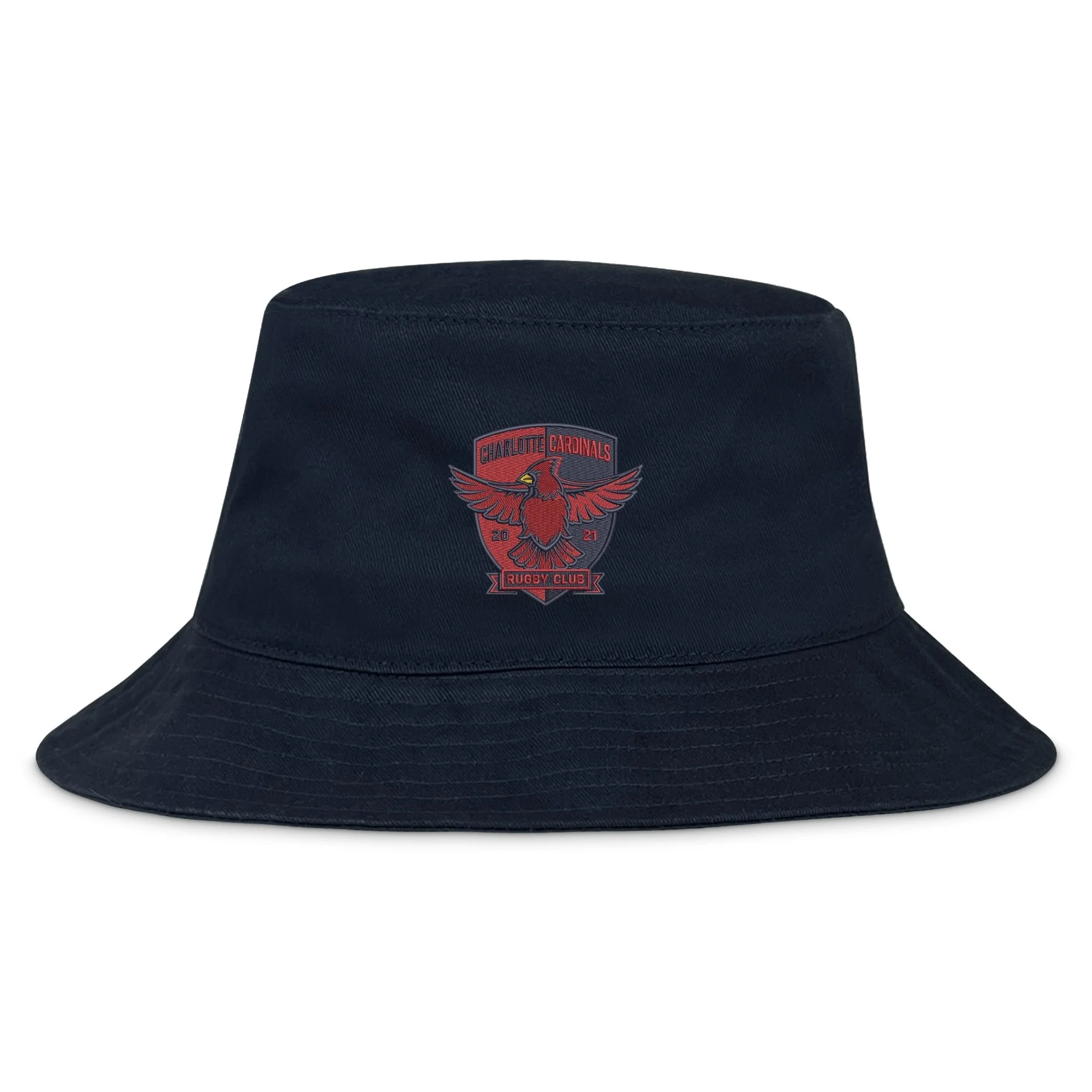 Charlotte Cardinals Rugby Club Crusher Bucket Cap - Image 2