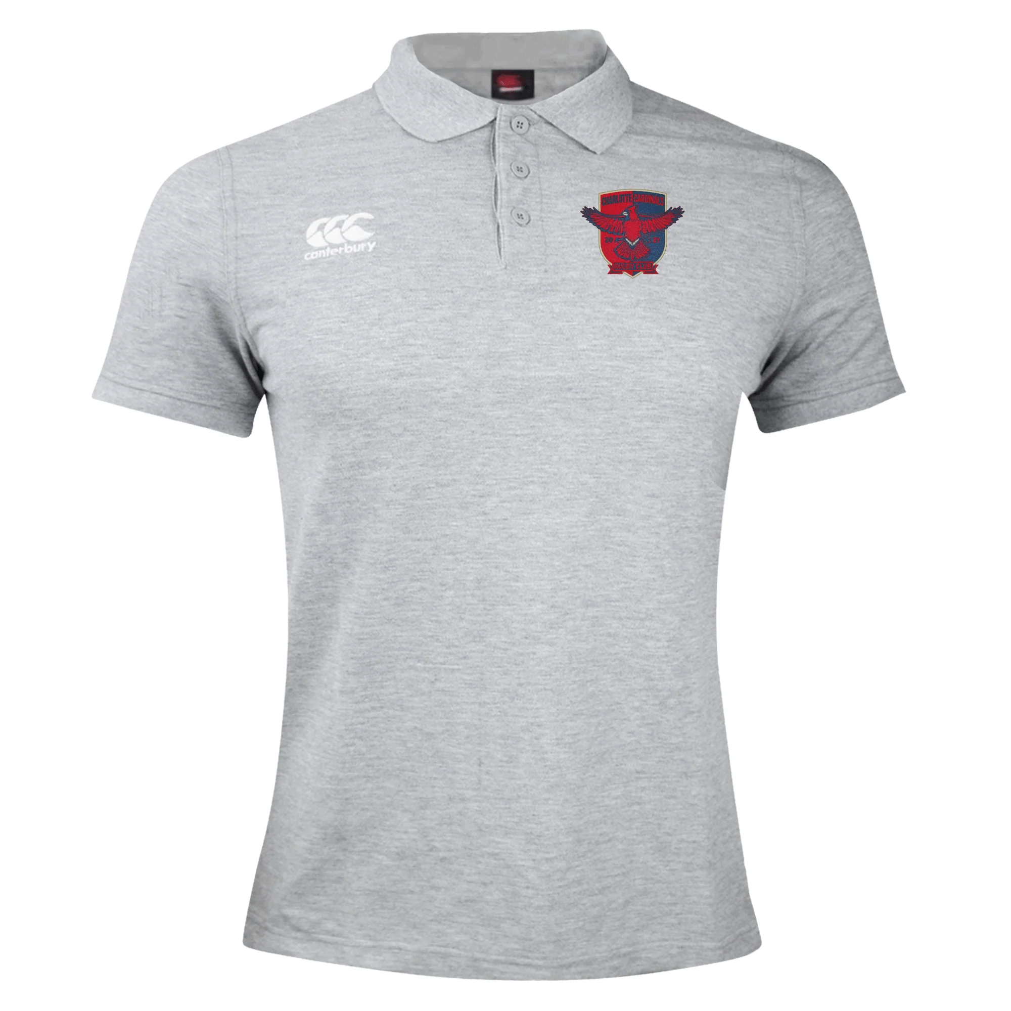 Charlotte Cardinals Rugby Club Waimak Polo by Canterbury - Image 2