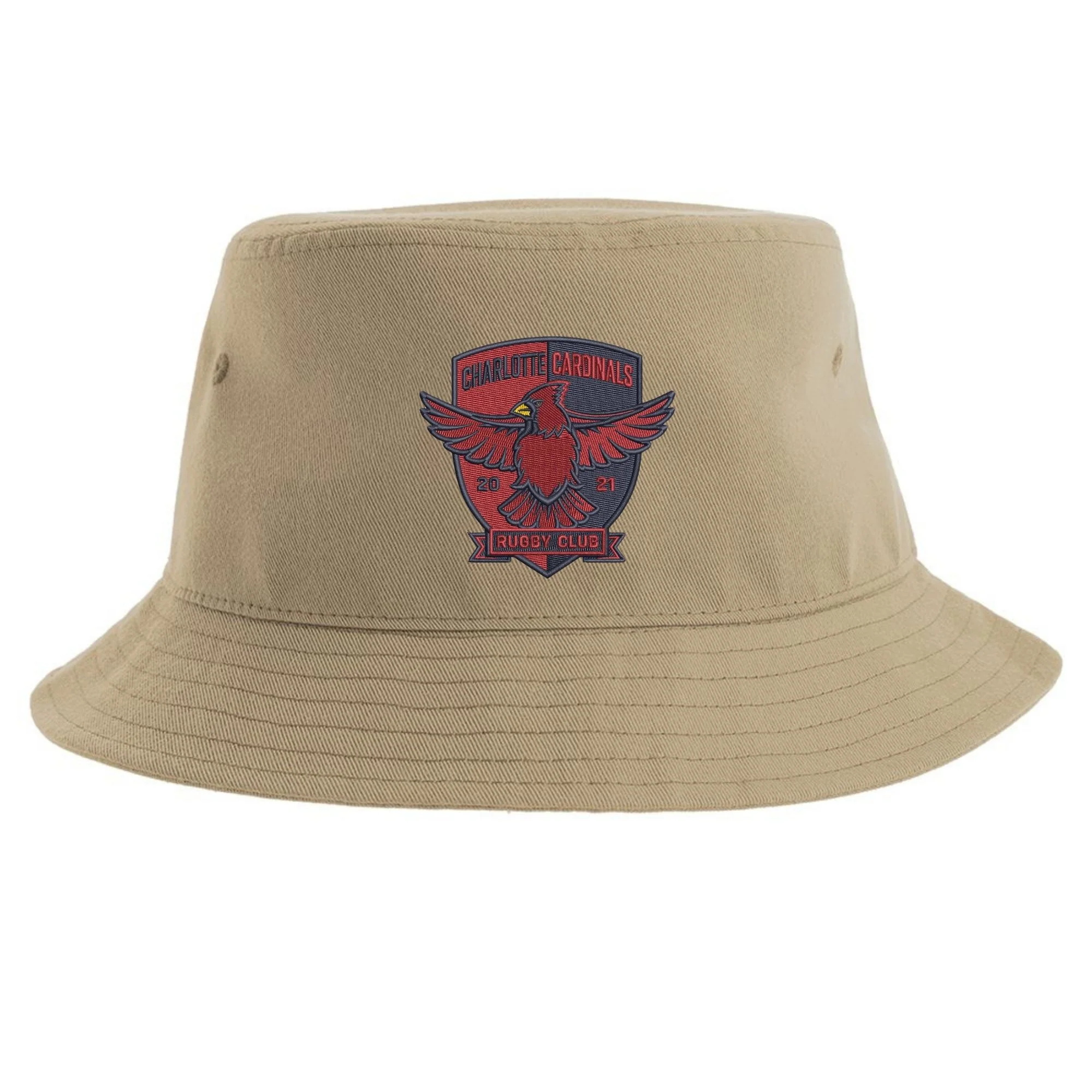 Charlotte Cardinals Rugby Sustainable Bucket Hat - Image 3