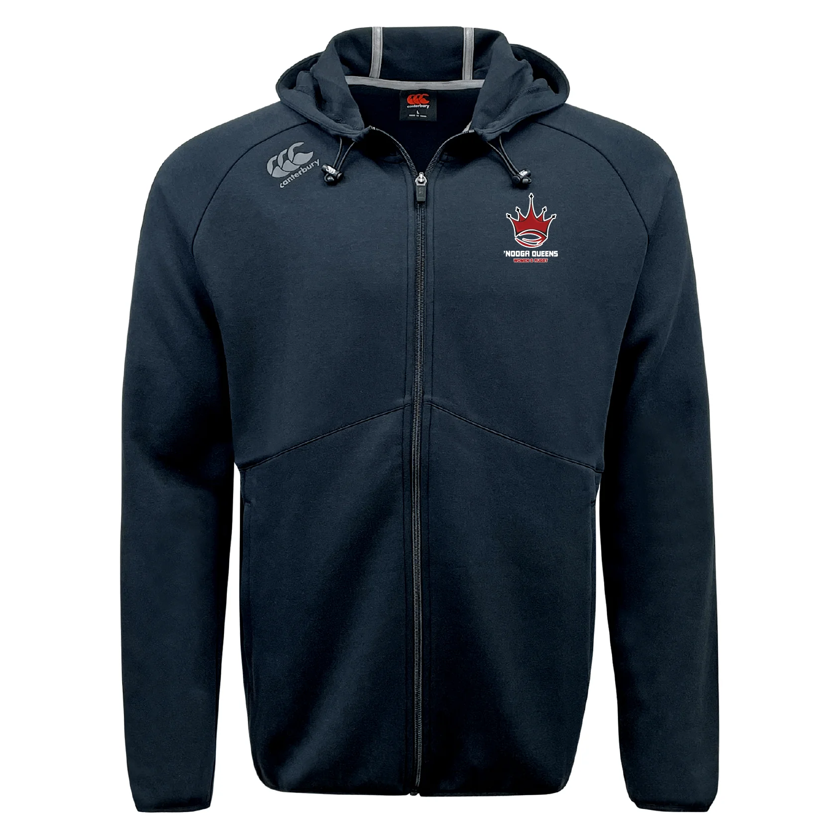 Chattanooga Queens Rugby Tempo Vapodri Full-Zip Hoodie by Canterbury - Image 2
