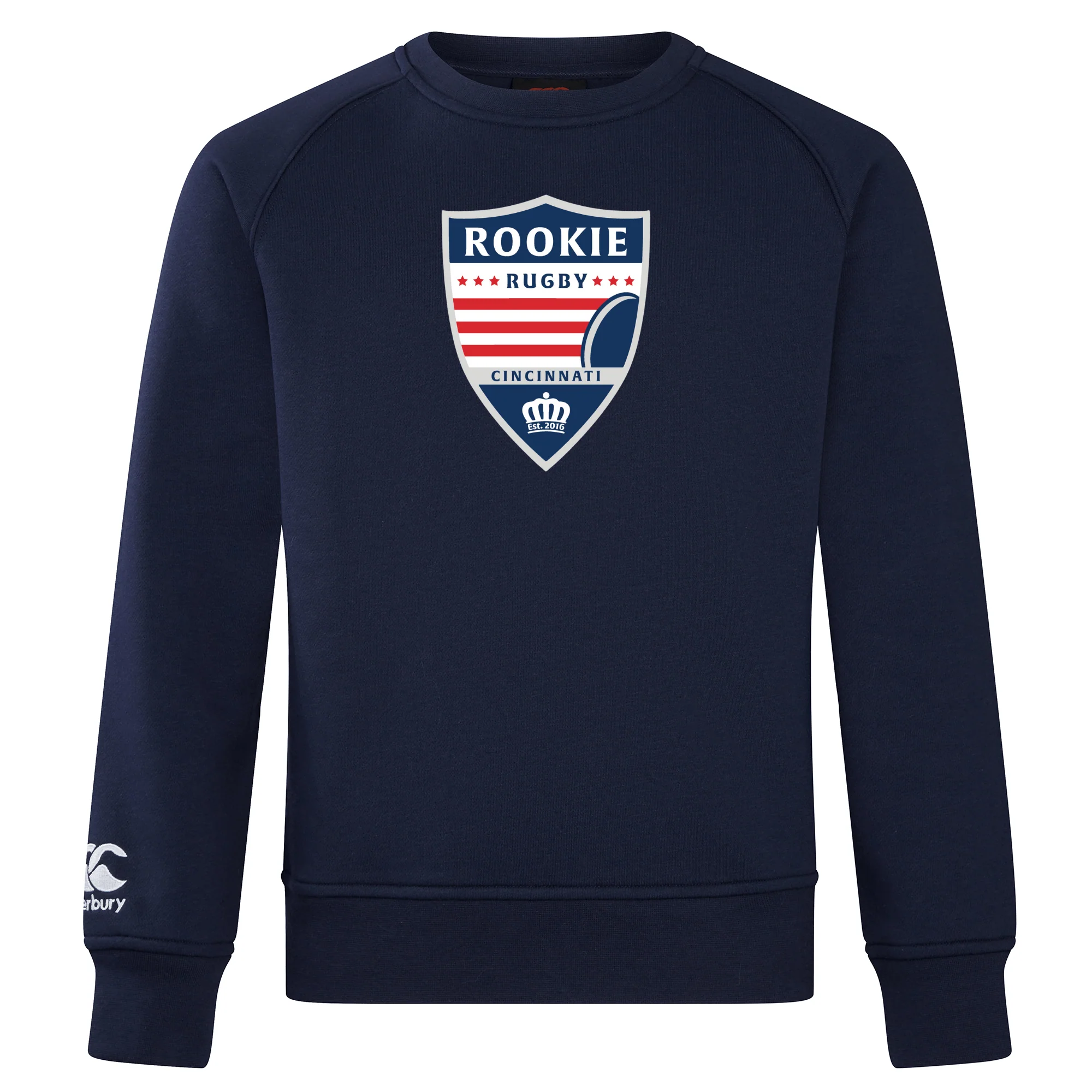 Cincinnati Rookie Rugby Club Crew Sweatshirt by Canterbury