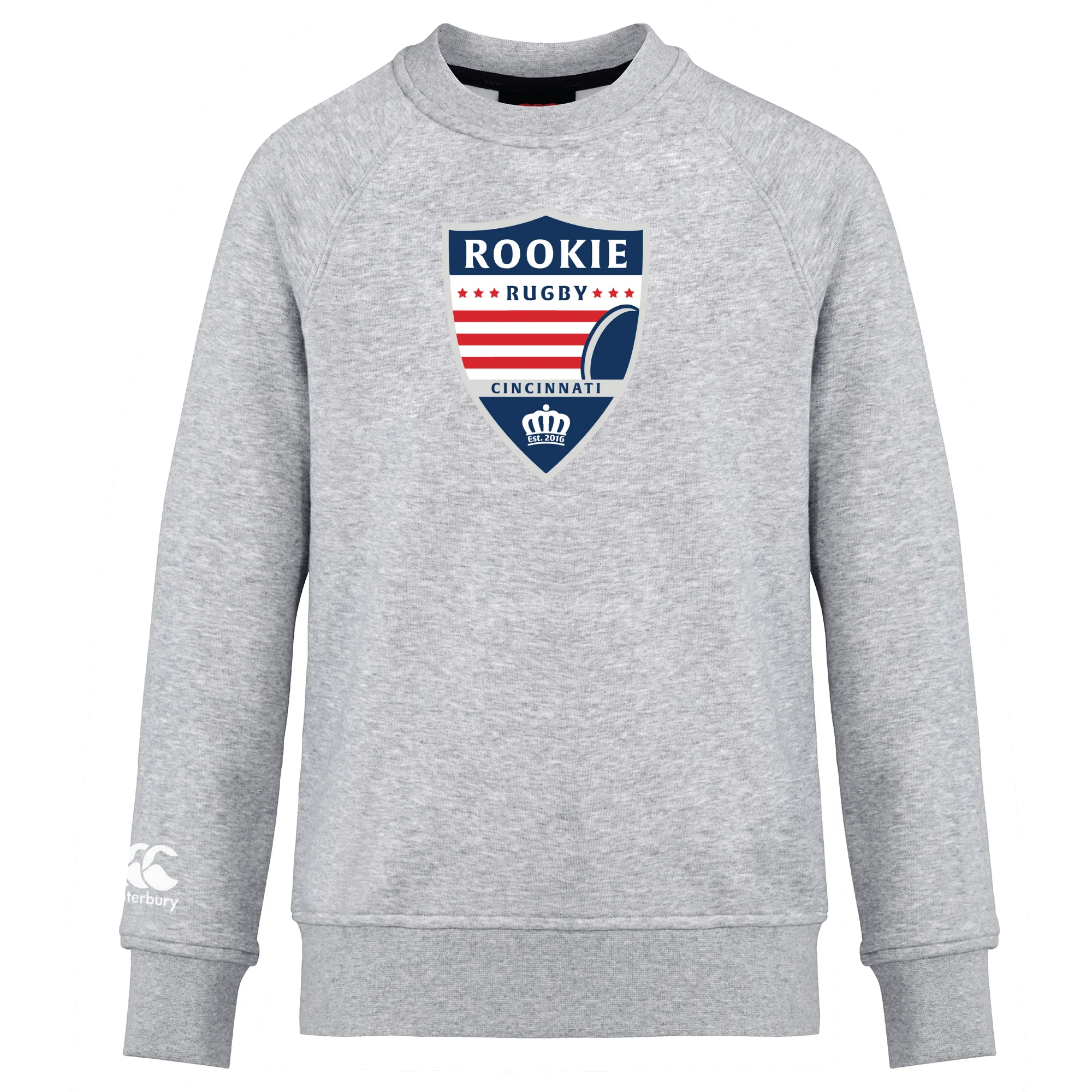 Cincinnati Rookie Rugby Club Crew Sweatshirt by Canterbury - Image 4