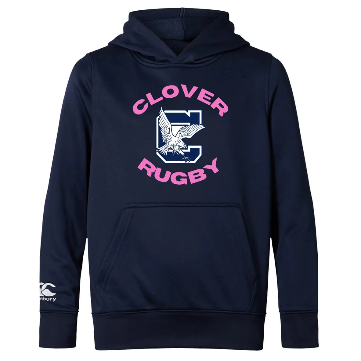 Clover Middle Girls Club Lightweight Hoodie by Canterbury - Image 2