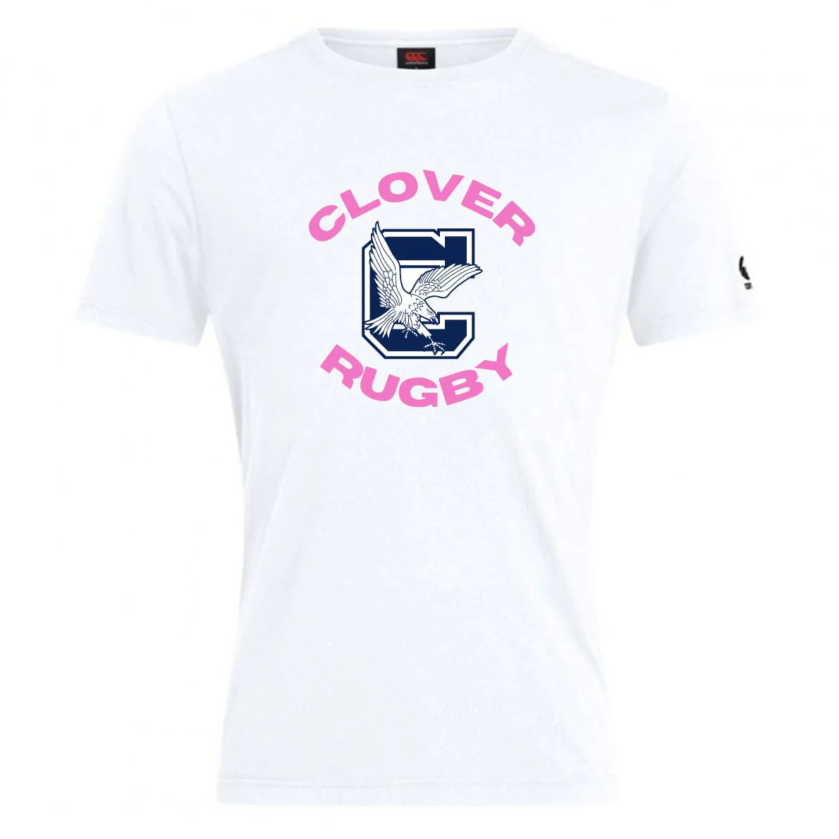 Clover Middle Girls Club Plain Tee by Canterbury - Image 2