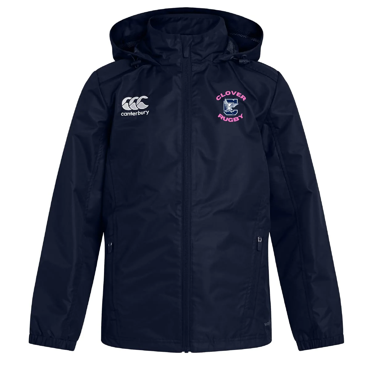 Clover Middle Girls Club Vaposhield Stadium Jacket by Canterbury