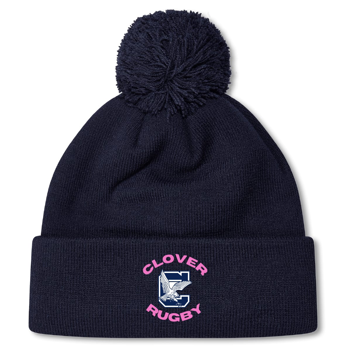 Clover Middle Girls Pom Pom Beanie by Canterbury