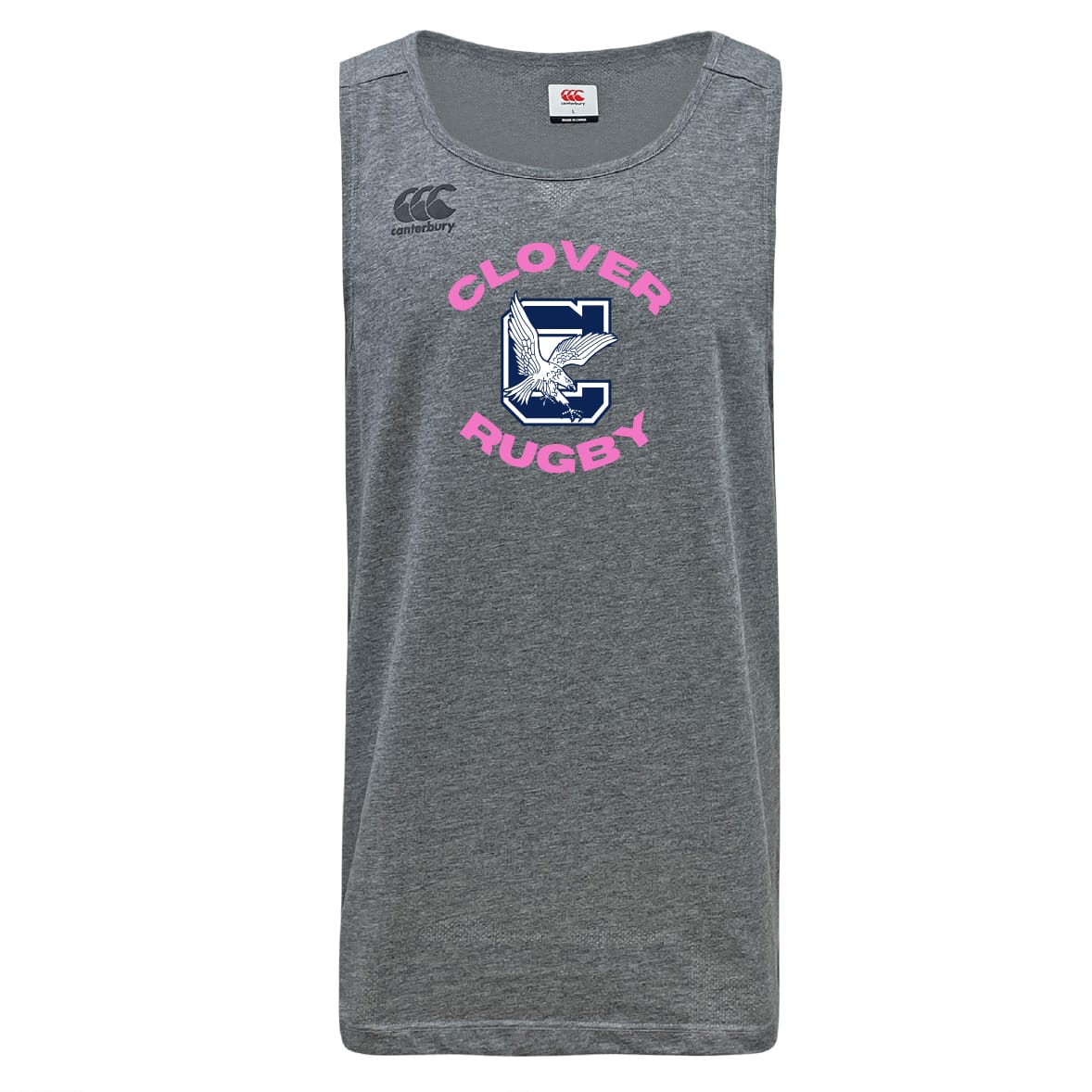 Clover Middle Girls Tempo Vapodri Singlet by Canterbury