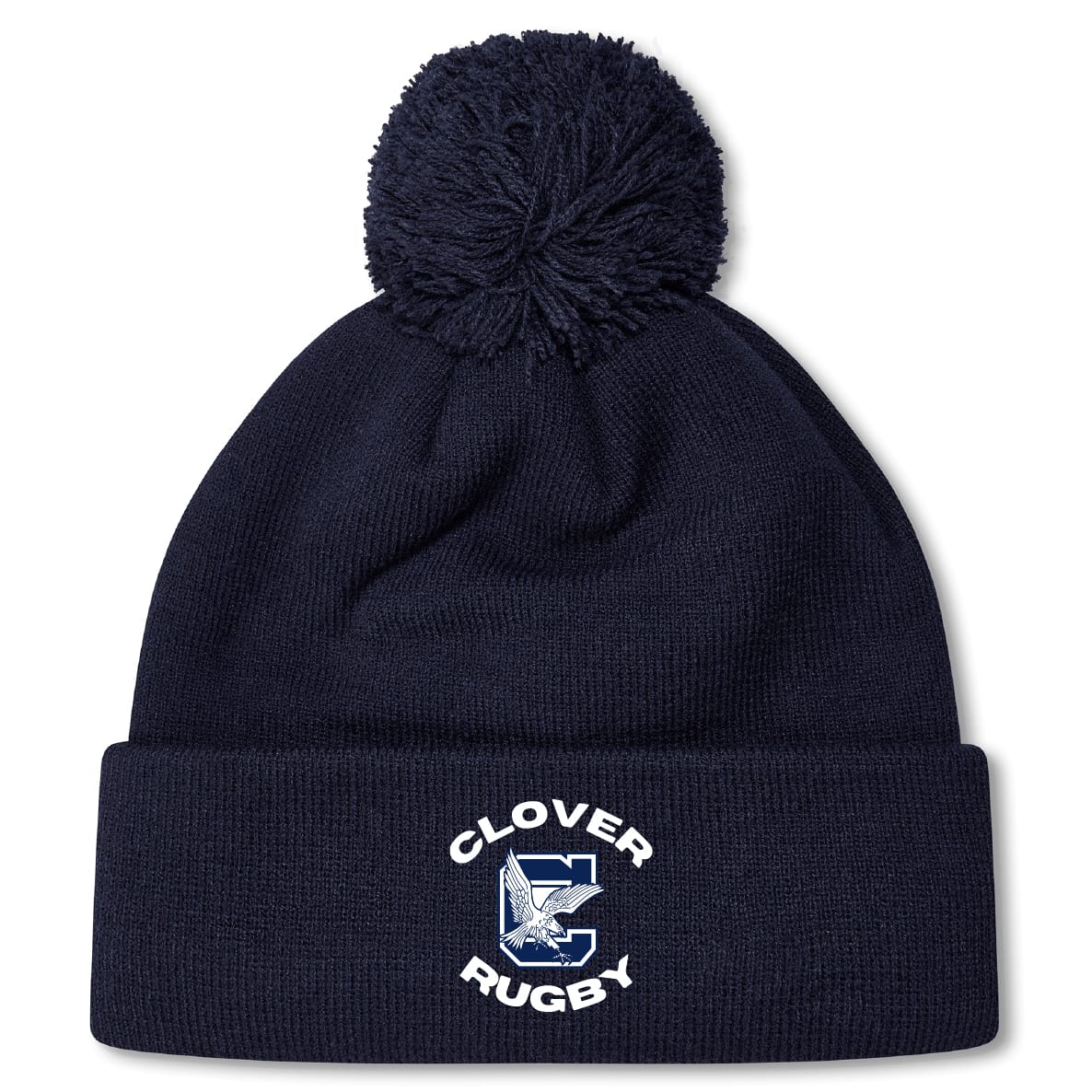 Clover Middle School Pom Pom Beanie by Canterbury